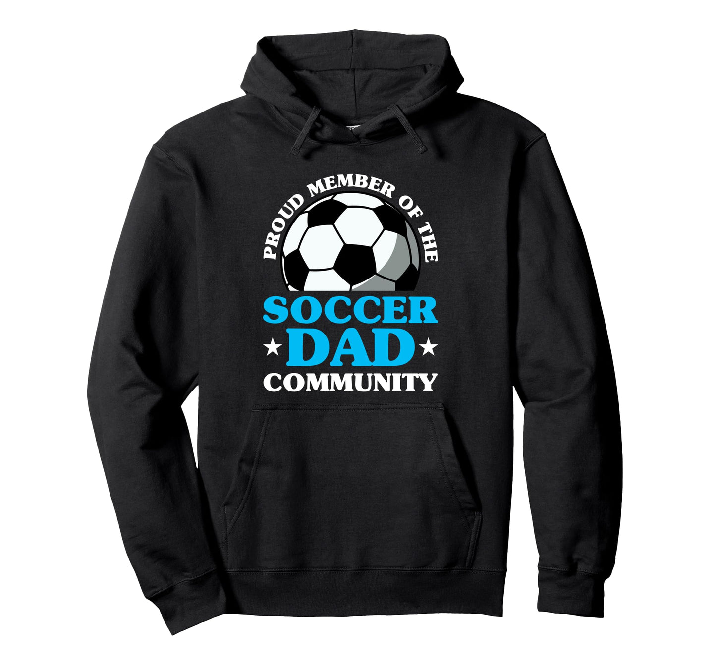 Soccer Dad Fathers Day Hoodie - Aesthetic Graphic Unisex - T-Shirt, Sweatshirt, Hoodie