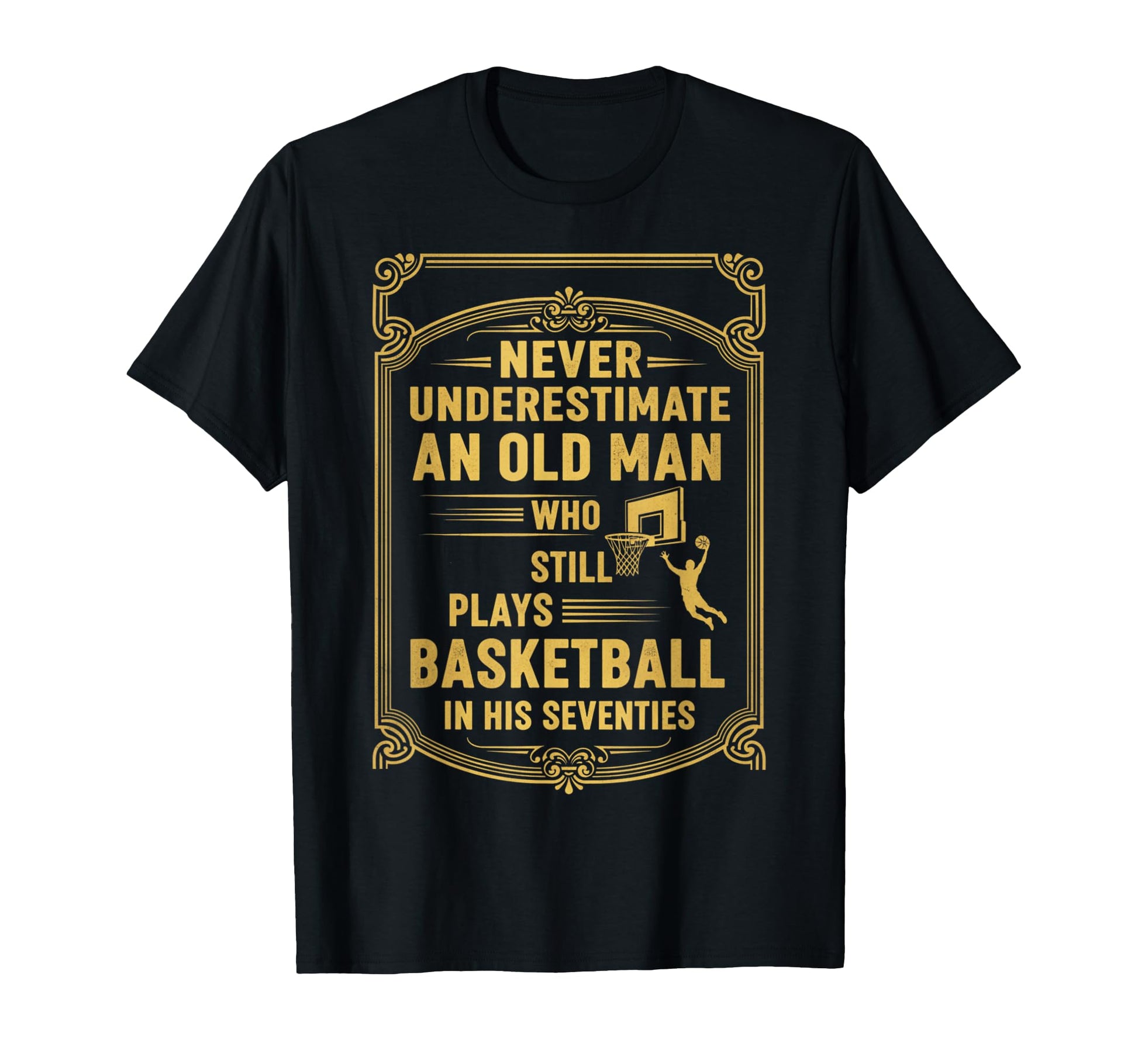 Never Underestimate Old Who Plays T-Shirt - Custom Art Print for Adults - T-Shirt, Sweatshirt, Hoodie