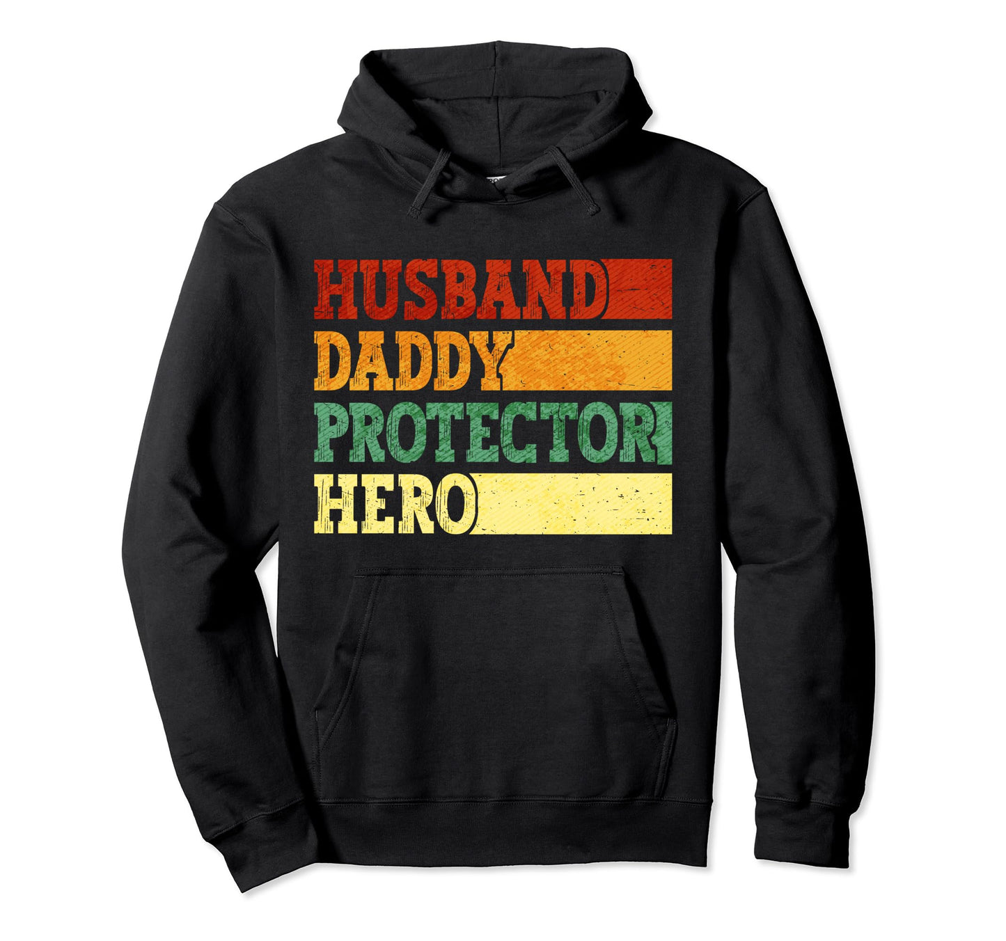 Fathers Day Dad Husband Daddy Protector Hoodie - Custom Art Print Unisex - T-Shirt, Sweatshirt, Hoodie