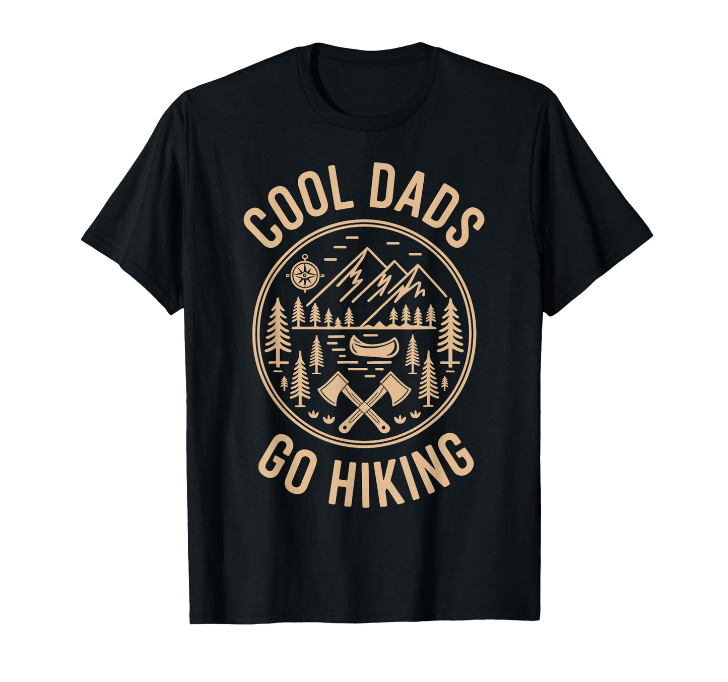 Funny Hiking Dad Fathers Day Hiker Hoodie - Fun Novelty Design for Adults - T-Shirt, Sweatshirt, Hoodie