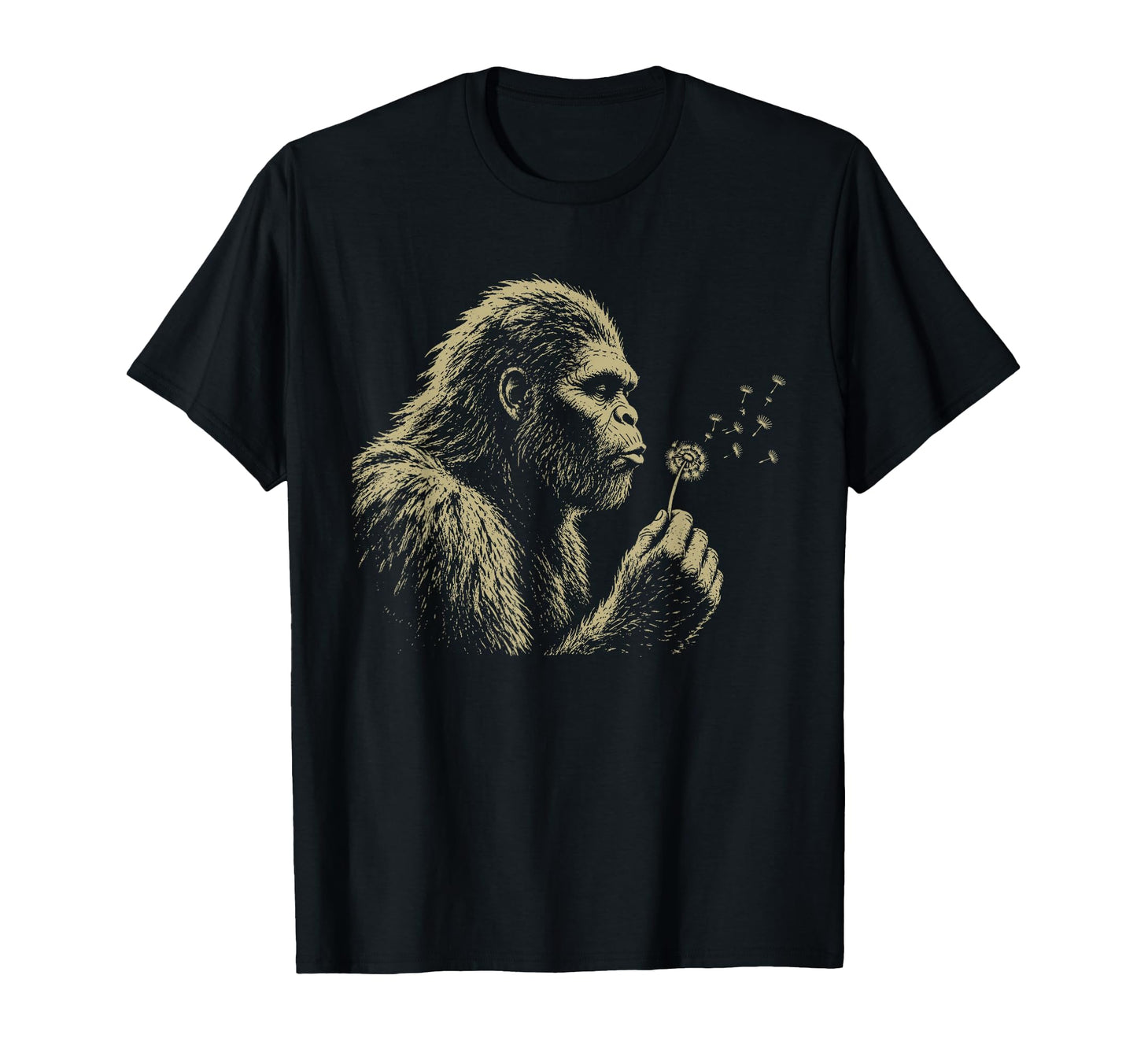 Blowing Wishes Funny Bigfoot T-Shirt - Fun Novelty Design for Adults - T-Shirt, Sweatshirt, Hoodie