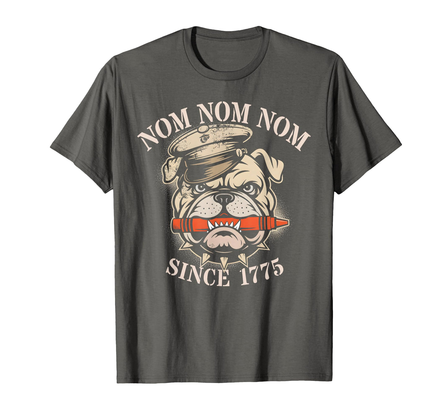Bulldog I Eat Crayons Mre Snack T-Shirt - Aesthetic Graphic Men Women - T-Shirt, Sweatshirt, Hoodie