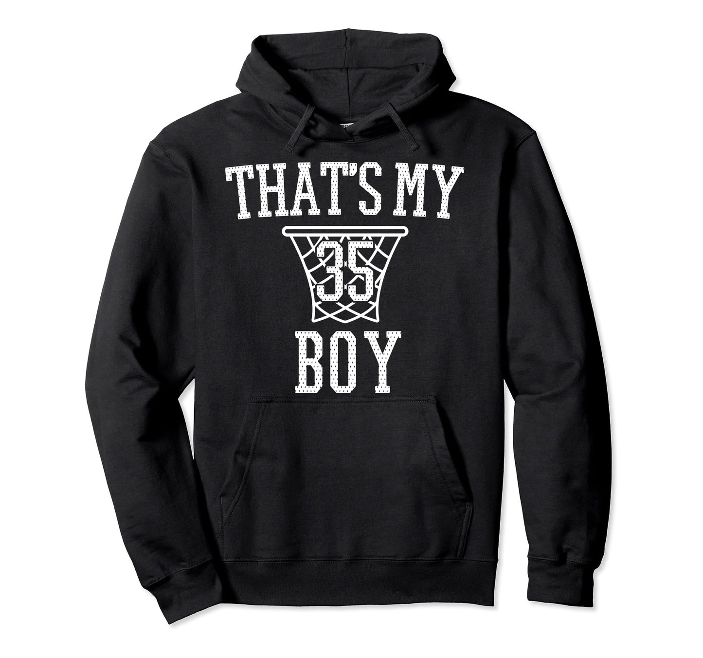 My 35 Basketball Number 35 Jersey Hoodie - Streetwear Style Men Women - T-Shirt, Sweatshirt, Hoodie