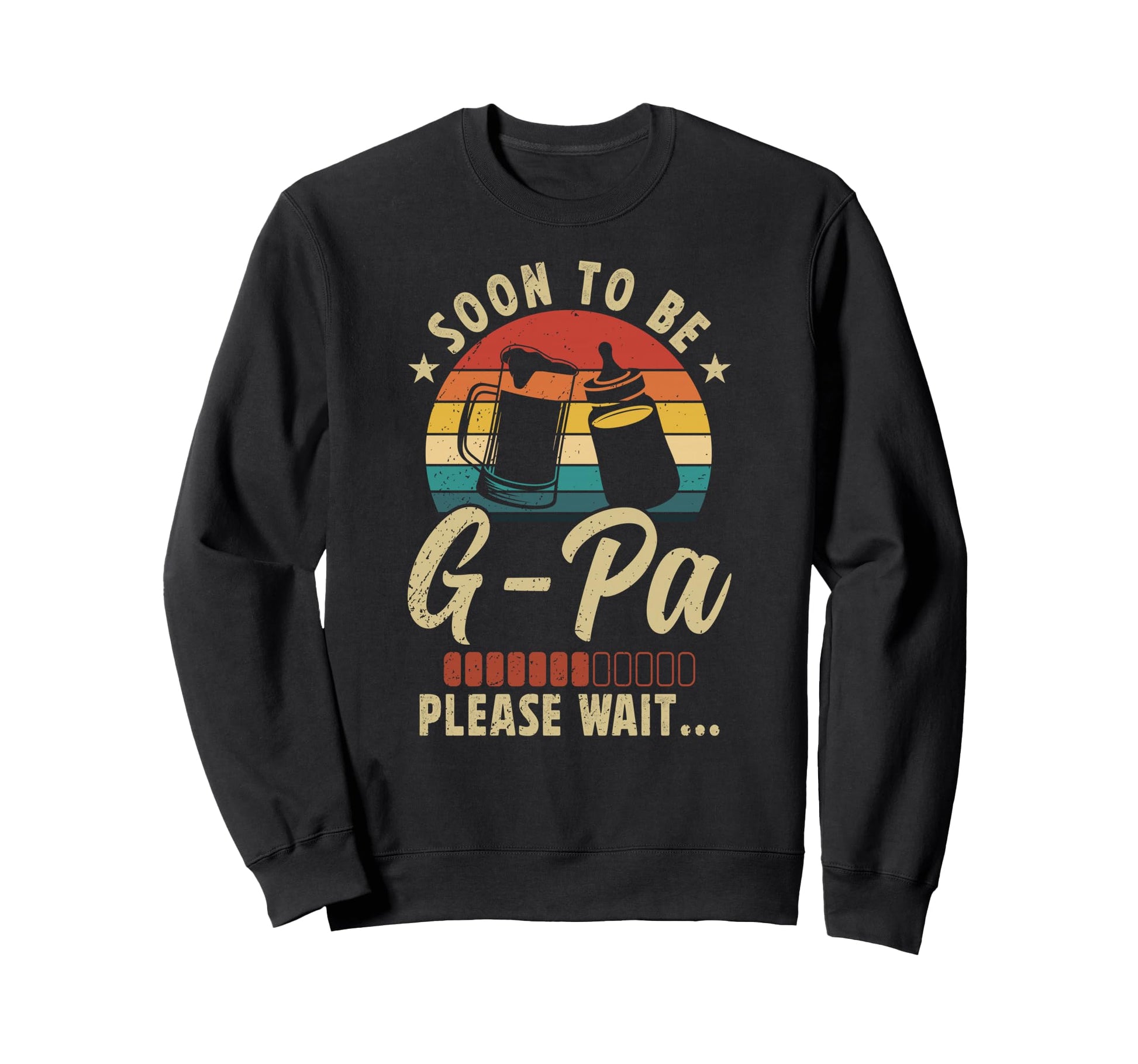 Soon To Be G Pa Promoted To G Pa Sweatshirt - Minimalist Print Men Women - T-Shirt, Sweatshirt, Hoodie