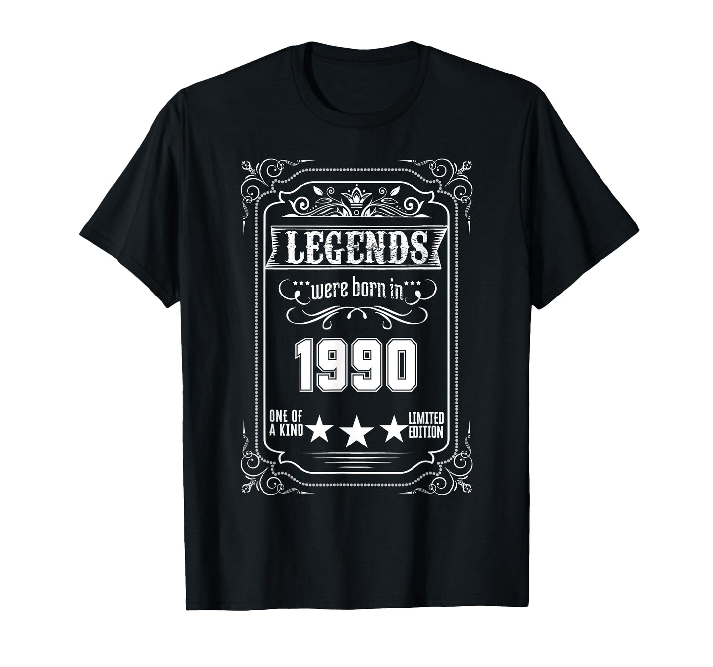 35Th Birthday Legends Born 1990 35 Years T-Shirt - Trendy Graphic Unisex - T-Shirt, Sweatshirt, Hoodie