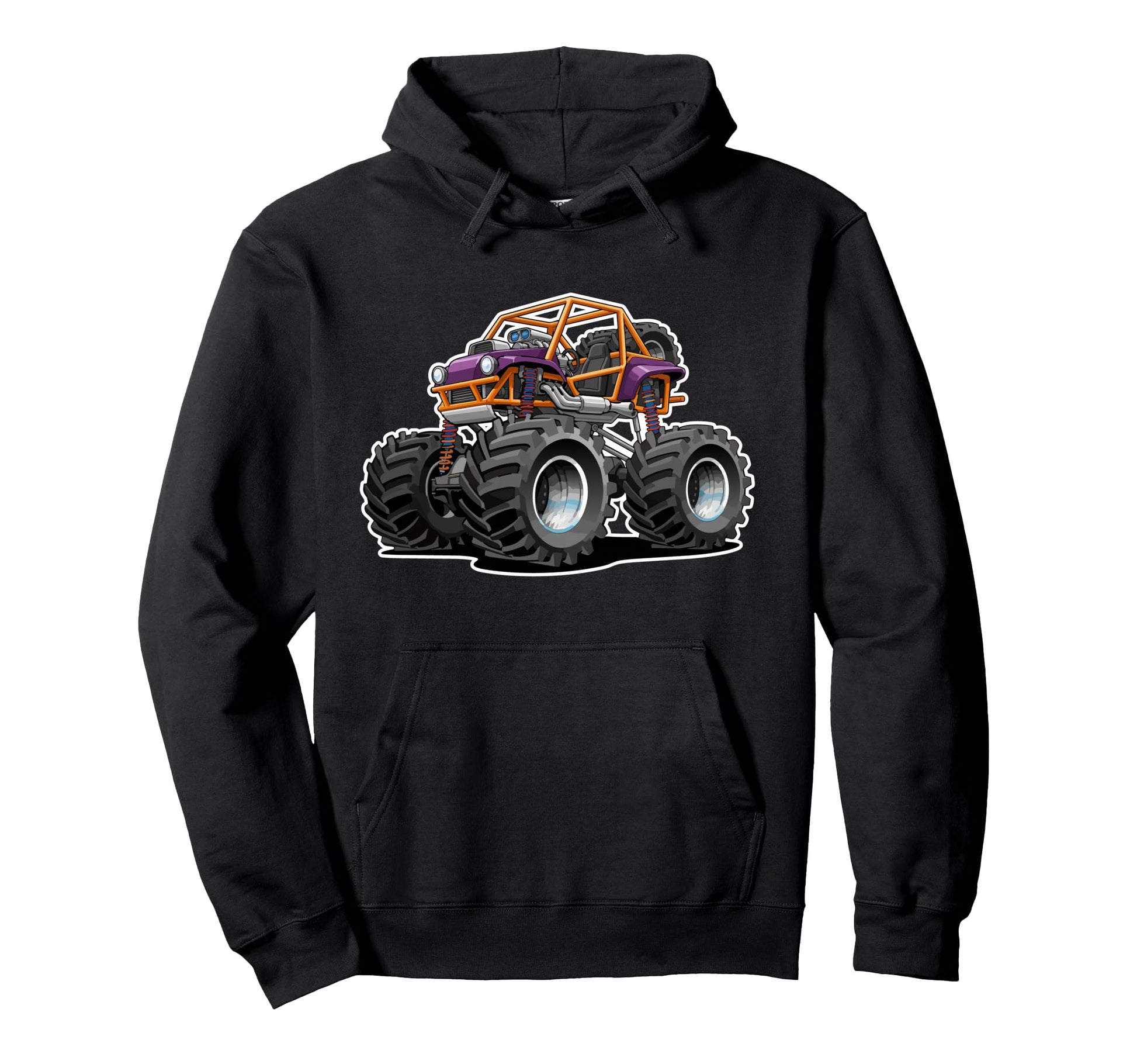 4X4 Offroad Quad Atv Utv Side Side Cartoon Hoodie - Novelty Apparel Unisex - T-Shirt, Sweatshirt, Hoodie