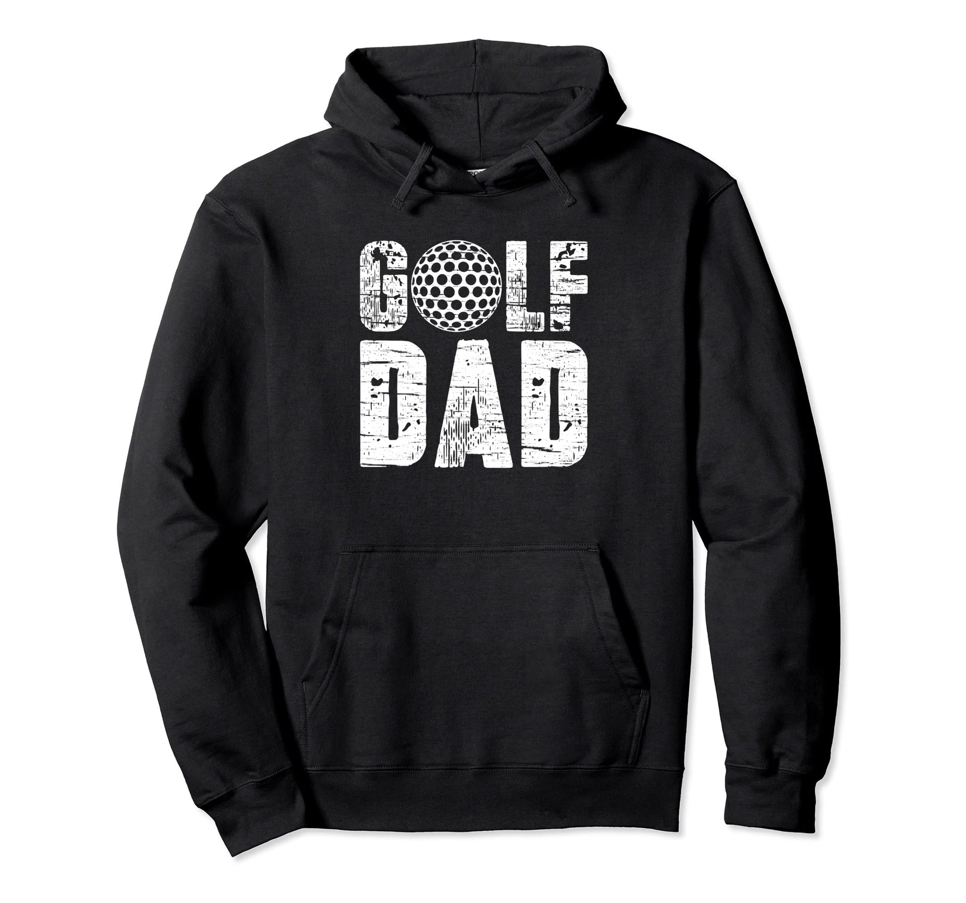 Golf Dad Funny Golfing Father Golfer Hoodie - Minimalist Print Men Women - T-Shirt, Sweatshirt, Hoodie