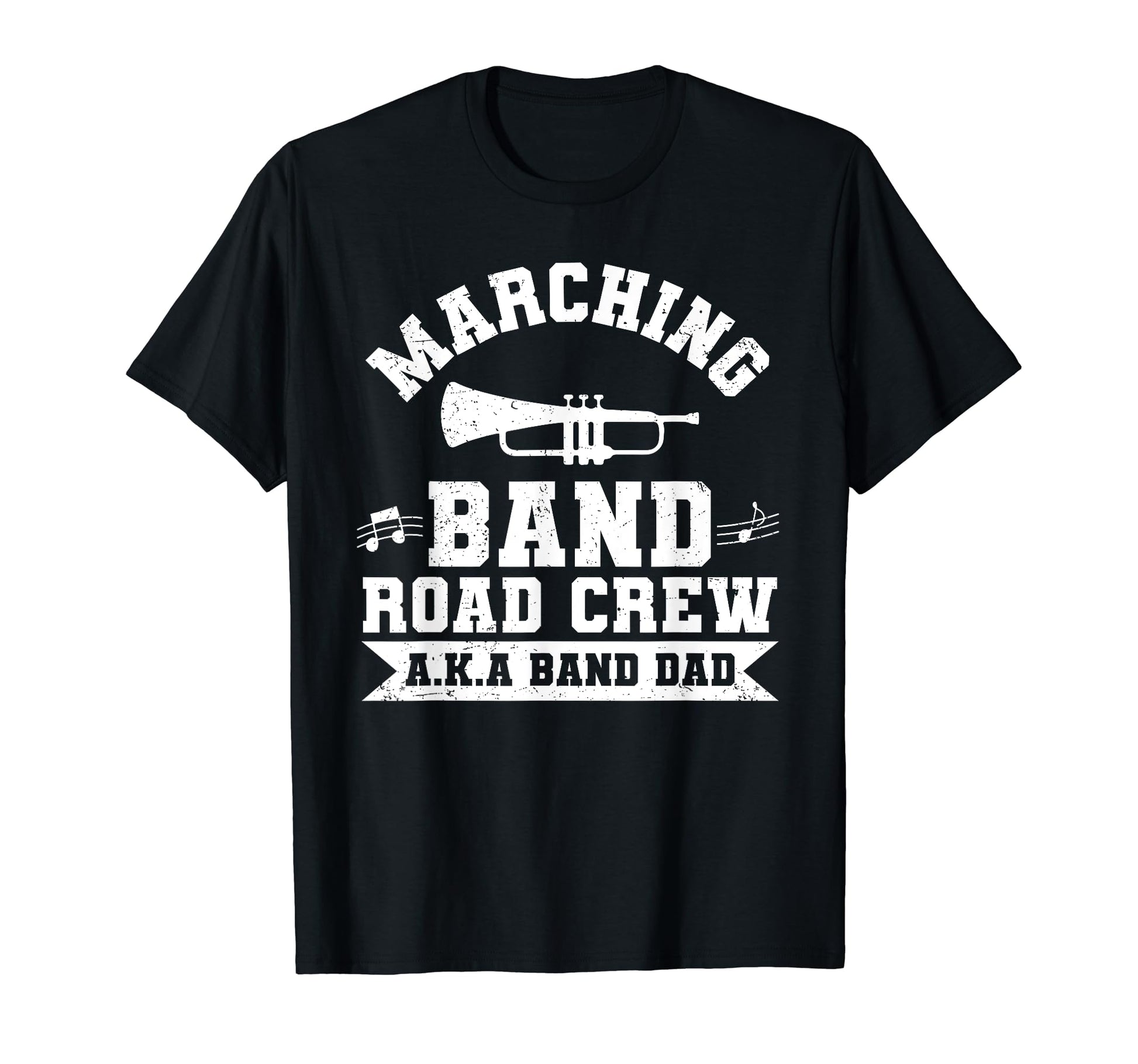 Marching Band Dad Father Trumpet T-Shirt - Custom Art Print for Adults - T-Shirt, Sweatshirt, Hoodie