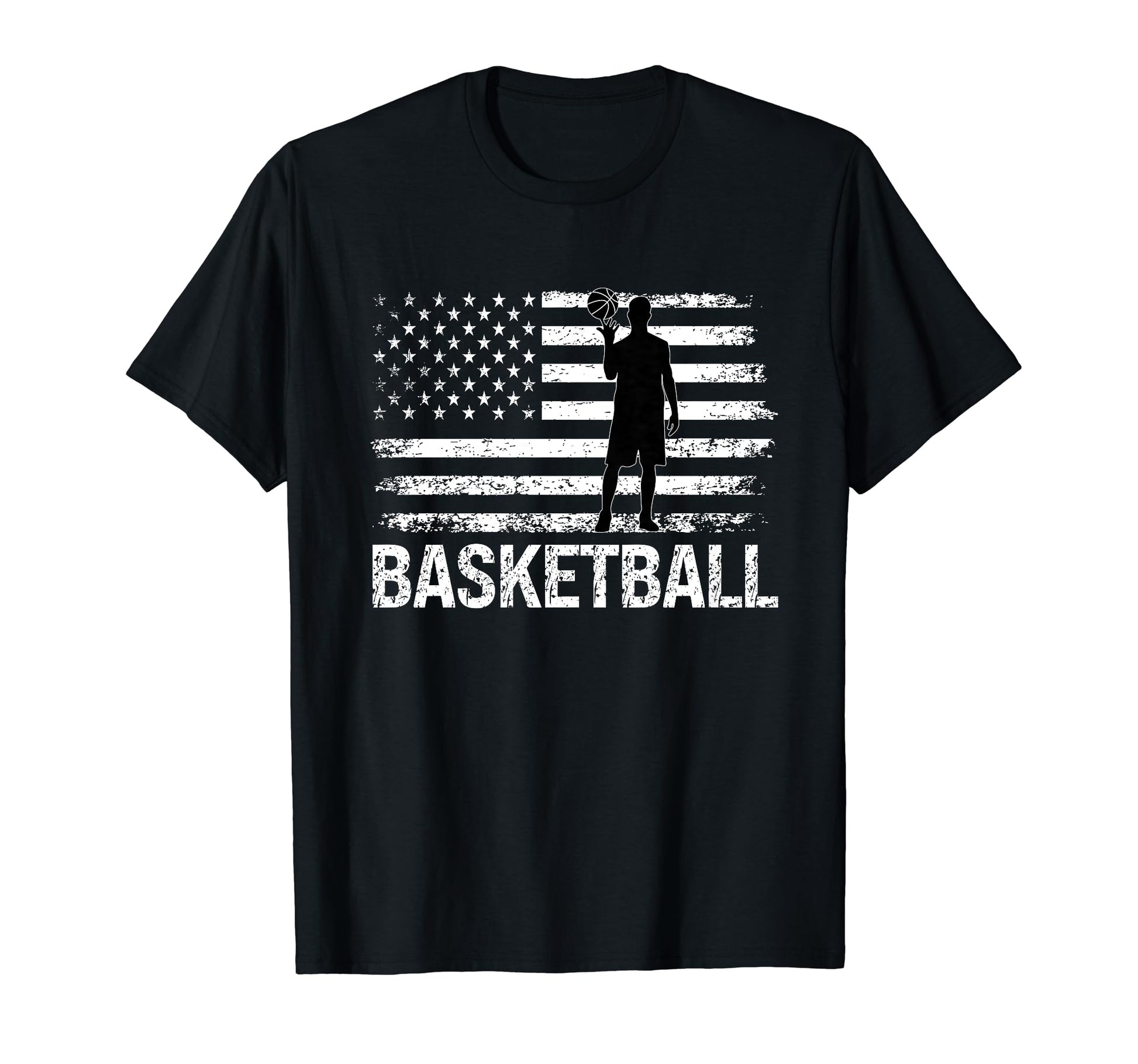 American Patriotic Basketball 4Th T-Shirt - Aesthetic Graphic for Adults - T-Shirt, Sweatshirt, Hoodie