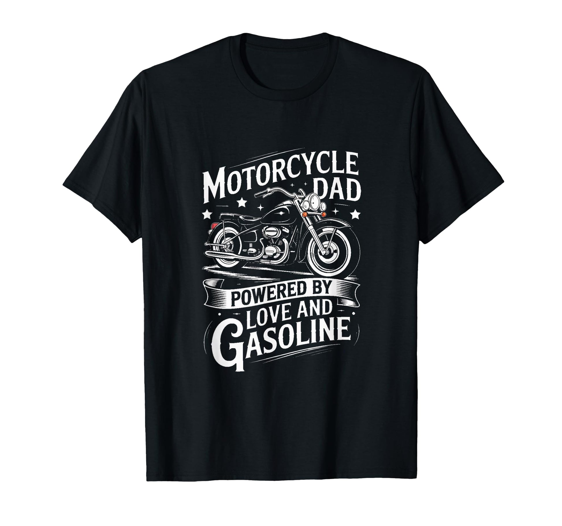 Motorcycle Dad Powered Love And T-Shirt - Streetwear Style for Adults - T-Shirt, Sweatshirt, Hoodie