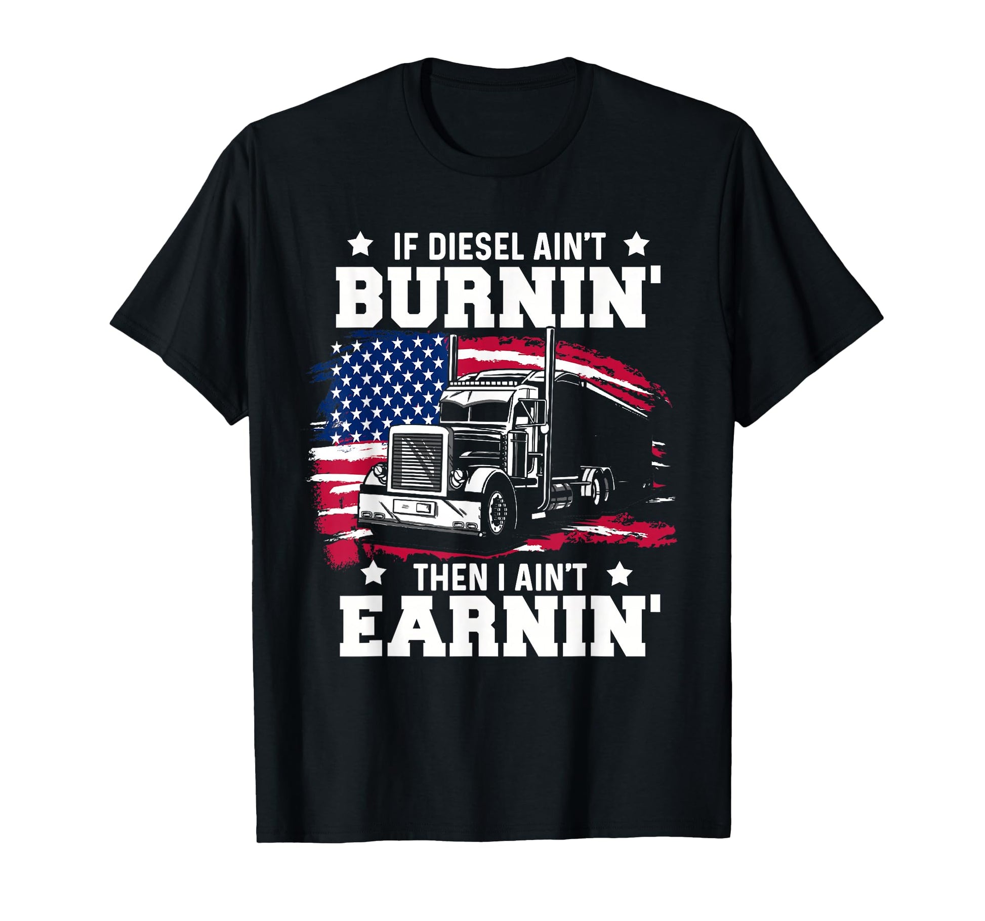 Funny Trucker Gifts Husband Semi T-Shirt - Fun Novelty Design Unisex - T-Shirt, Sweatshirt, Hoodie