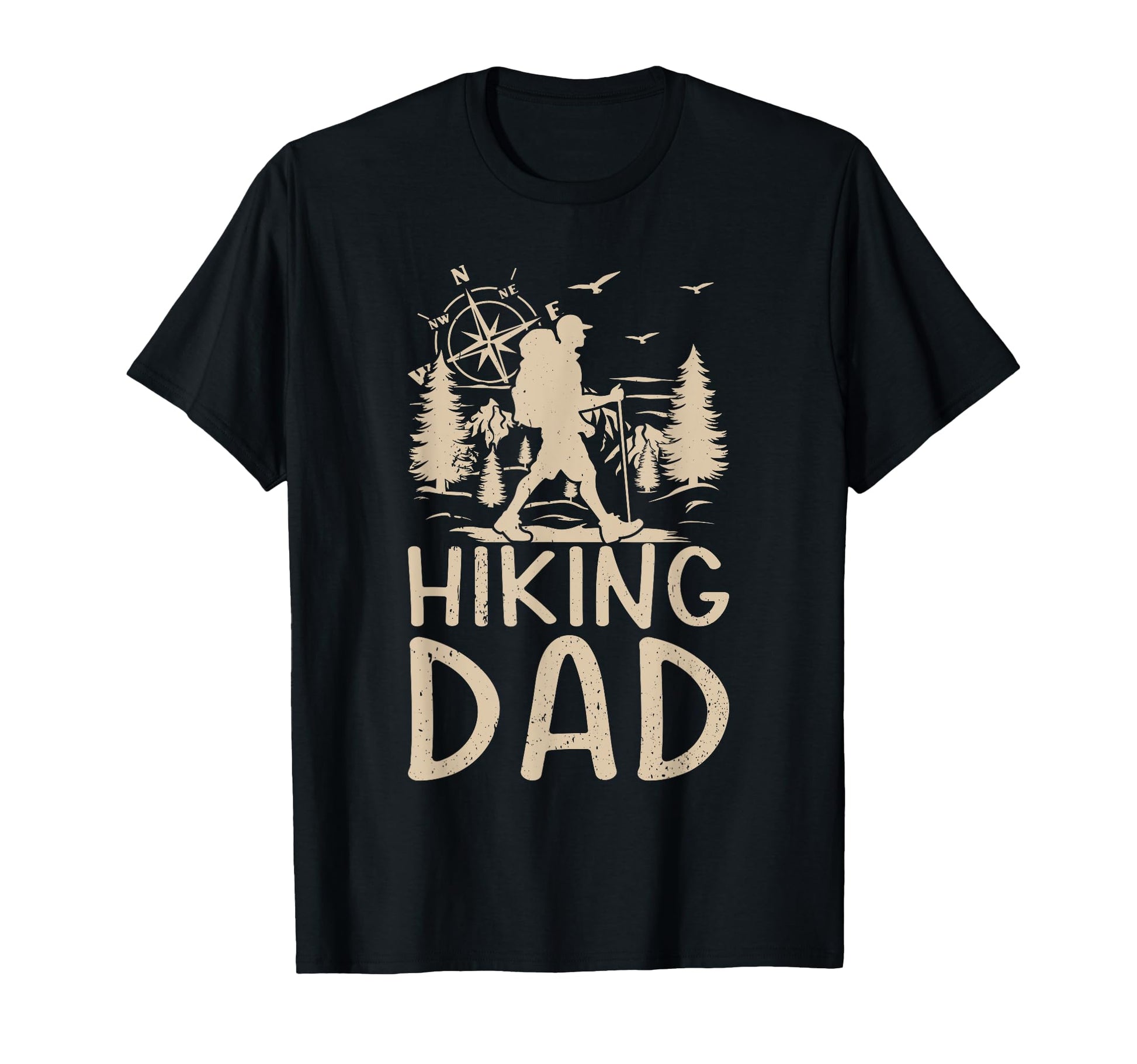 Hiking Dad Hiking Lover Mountain T-Shirt - Streetwear Style Men Women - T-Shirt, Sweatshirt, Hoodie