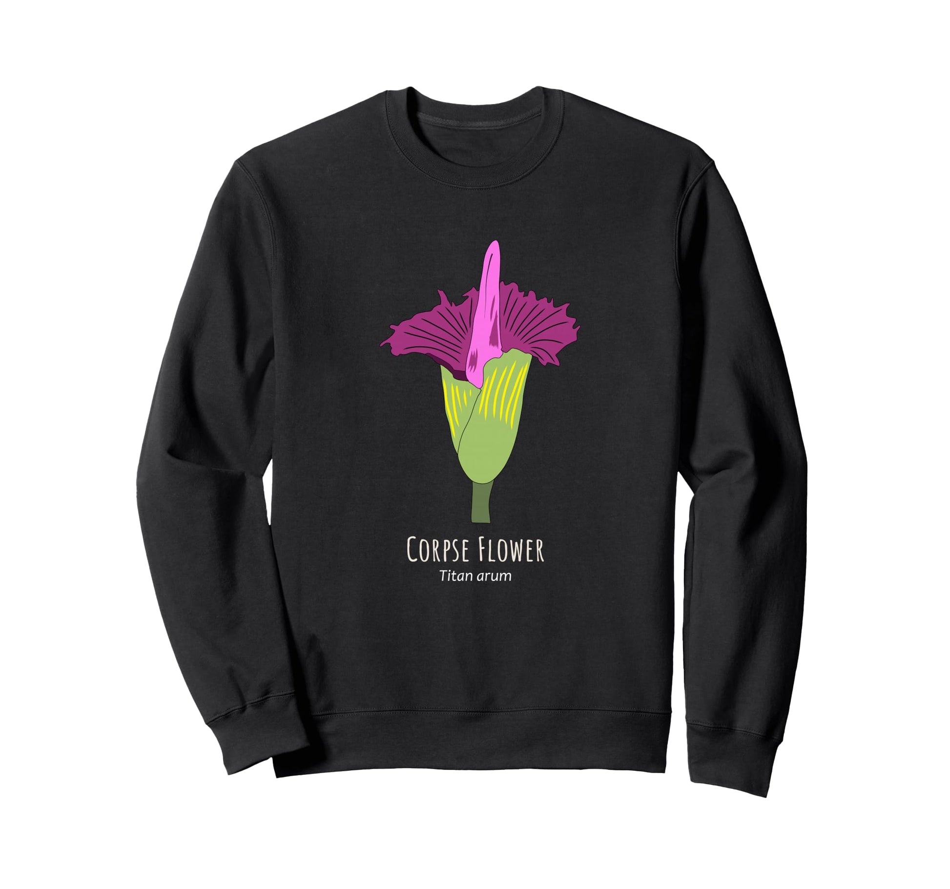 Corpse Flower Titan Aurm Gothic Sweatshirt - Novelty Apparel Men Women - T-Shirt, Sweatshirt, Hoodie