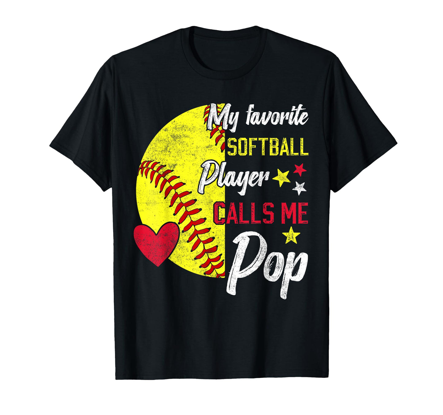 My Favorite Softball Player Calls Me T-Shirt - Novelty Apparel Men Women - T-Shirt, Sweatshirt, Hoodie