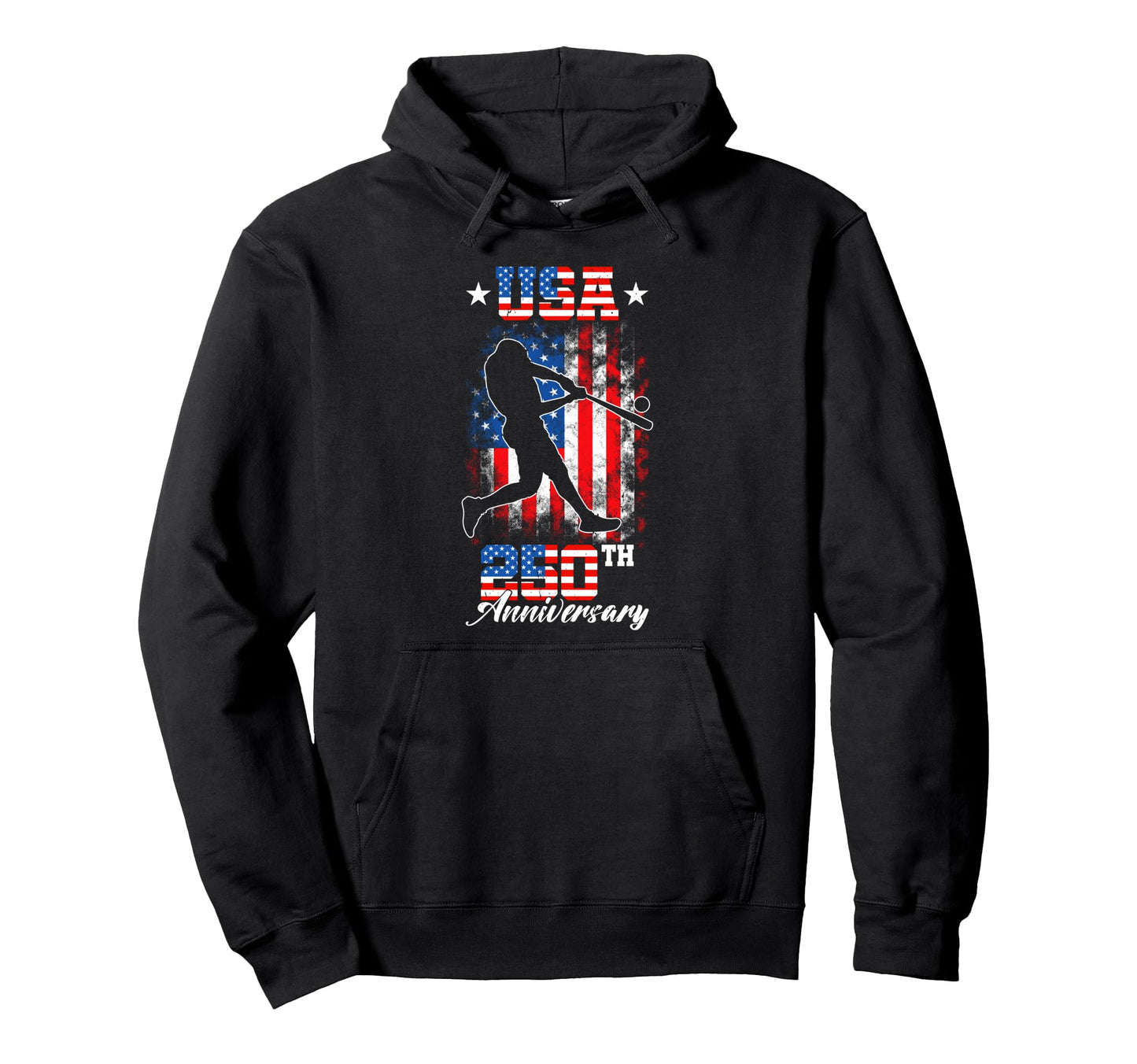 250Th Anniversary 1776 2026 Baseball Hoodie - Trendy Graphic for Adults - T-Shirt, Sweatshirt, Hoodie