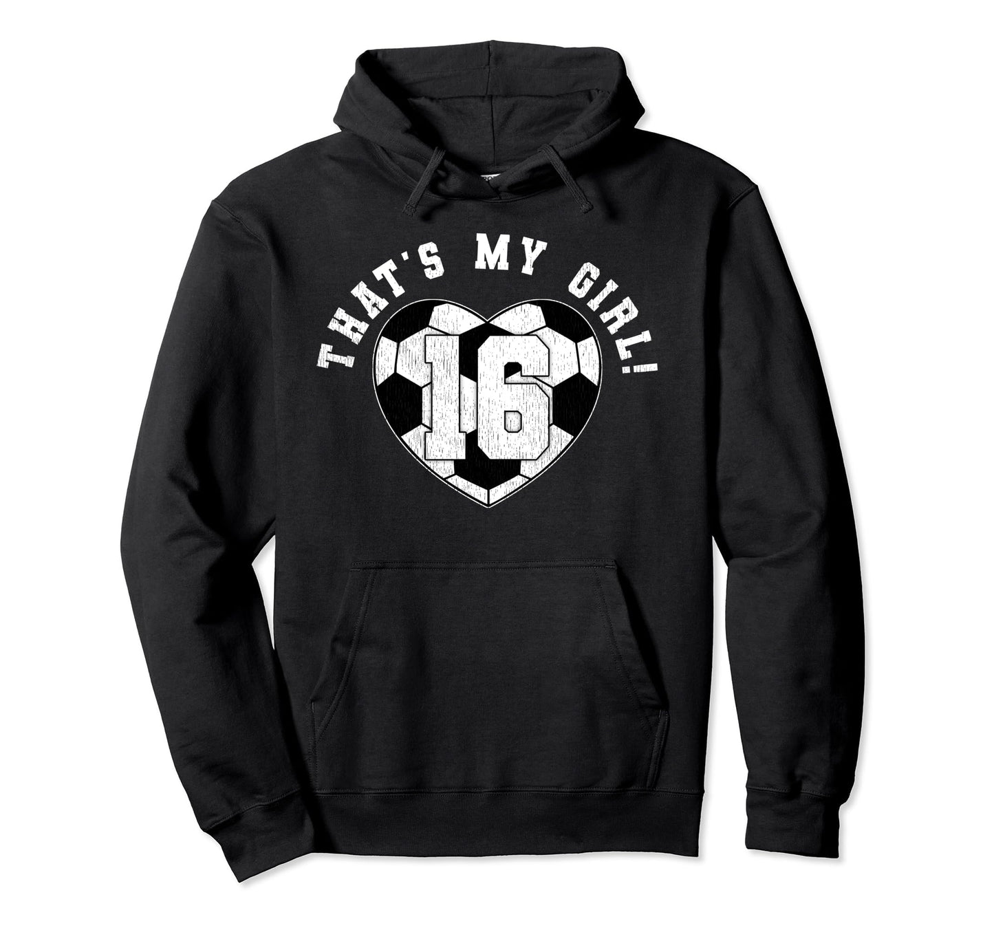 Thats My Soccer Player Mom Dad Jersey Hoodie - Graphic Print for Adults - T-Shirt, Sweatshirt, Hoodie