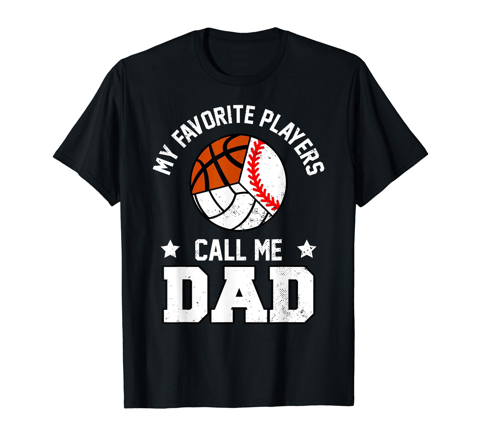 My Favorites Baseball Volleyball T-Shirt - Graphic Print for Adults - T-Shirt, Sweatshirt, Hoodie