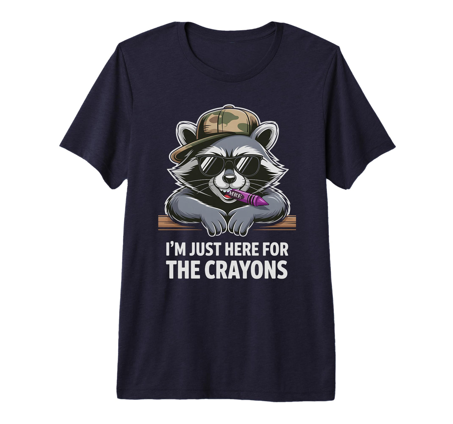 Funny Im Just Here Crayons T-Shirt - Casual Everyday Wear Men Women - T-Shirt, Sweatshirt, Hoodie