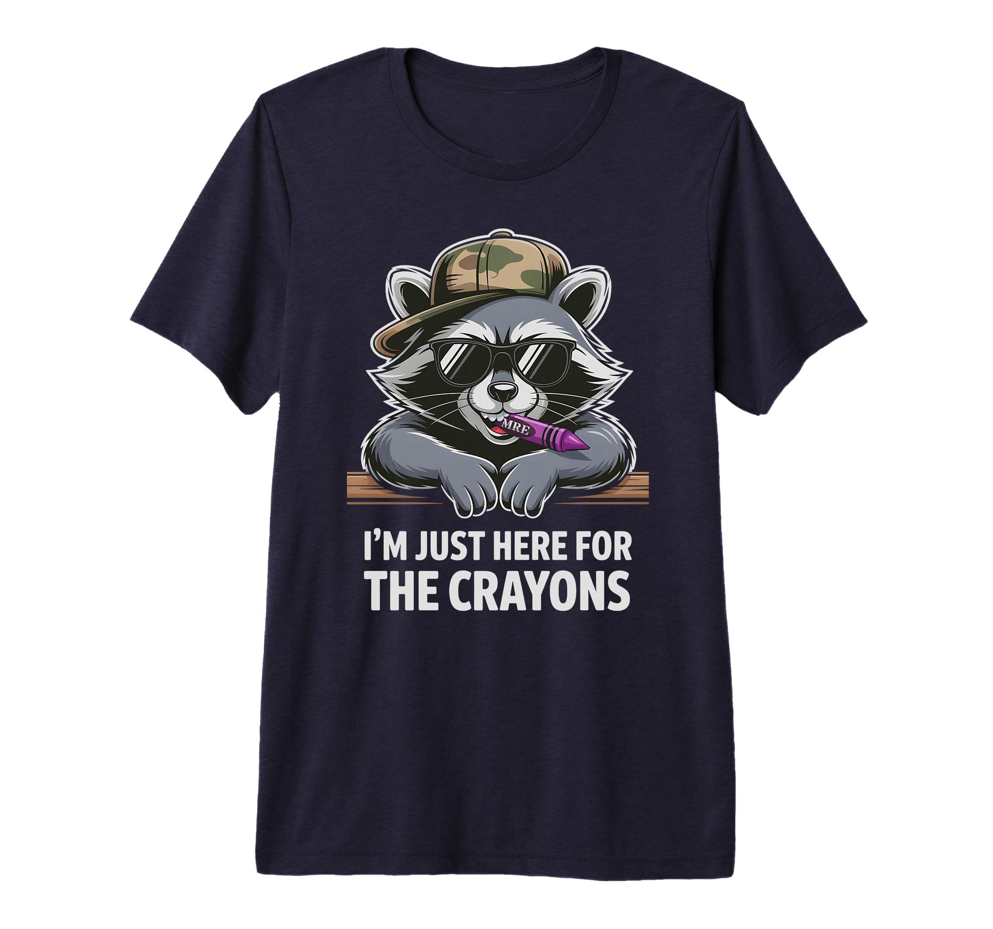 Funny Im Just Here Crayons T-Shirt - Casual Everyday Wear Men Women - T-Shirt, Sweatshirt, Hoodie