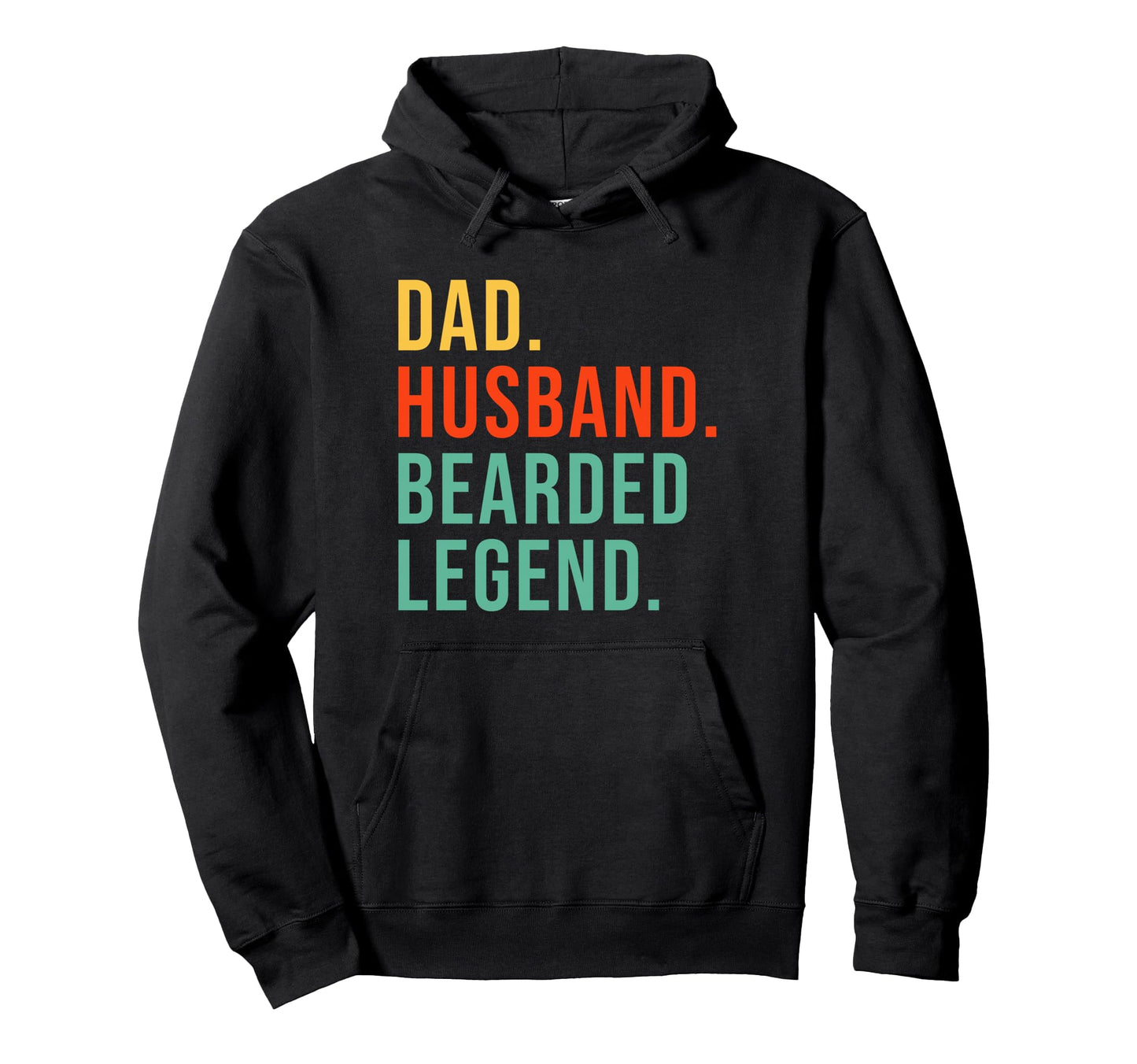Beard Best Dad Husband Fathers Day Funny Hoodie - Minimalist Print Unisex - T-Shirt, Sweatshirt, Hoodie