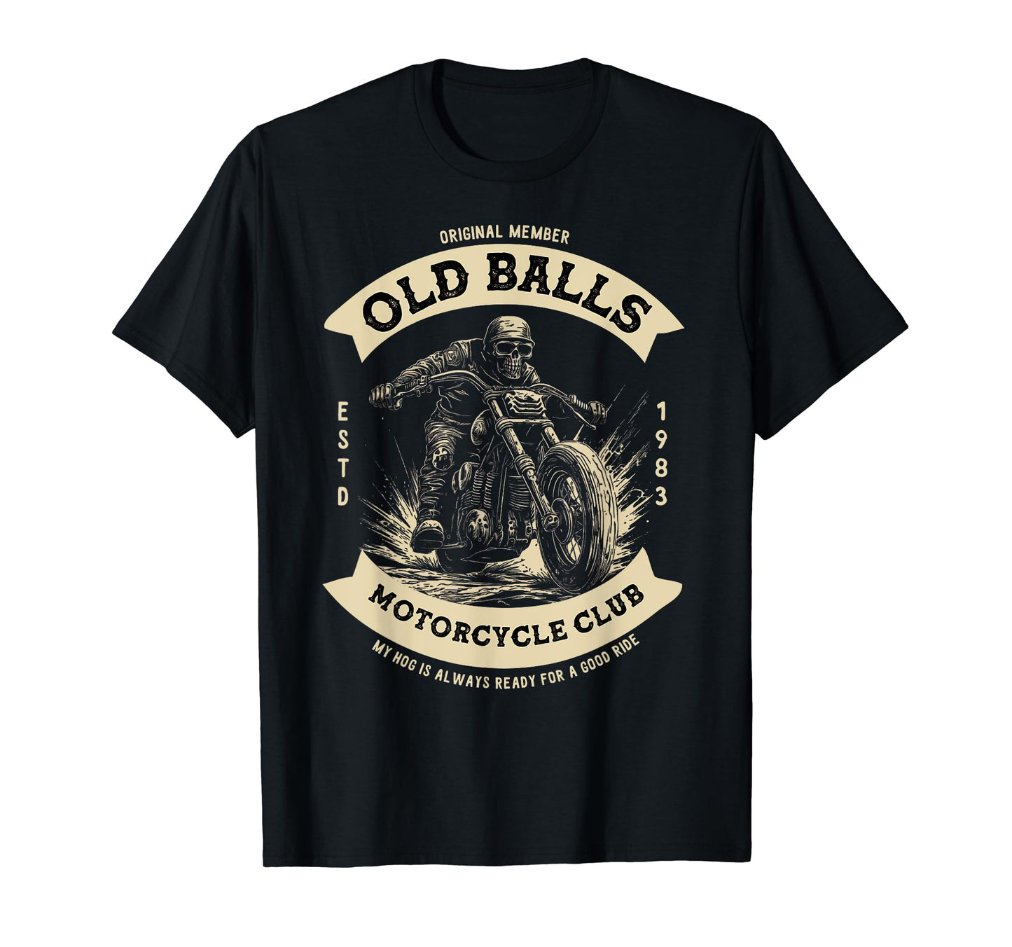 Funny 40Th Birthday Motorcycle Biker Dad T-Shirt - Trendy Graphic Unisex - T-Shirt, Sweatshirt, Hoodie
