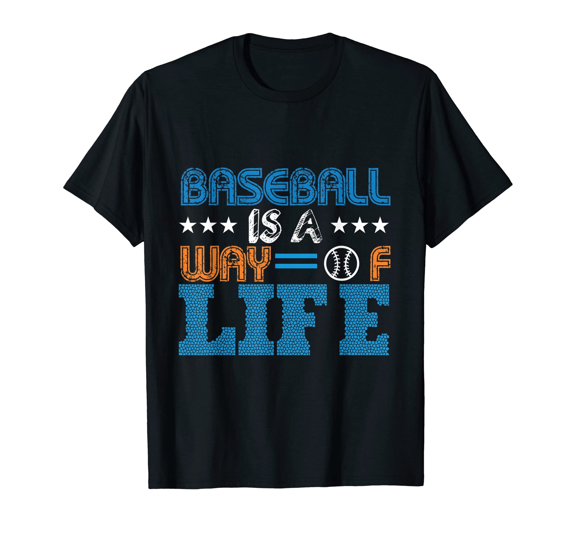 Baseball Is Way Life Baseball Player T-Shirt - Graphic Print Men Women - T-Shirt, Sweatshirt, Hoodie