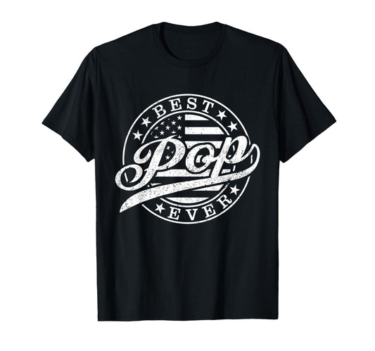 Best Pop Ever American Us Flag T-Shirt - Fun Novelty Design Men Women - T-Shirt, Sweatshirt, Hoodie