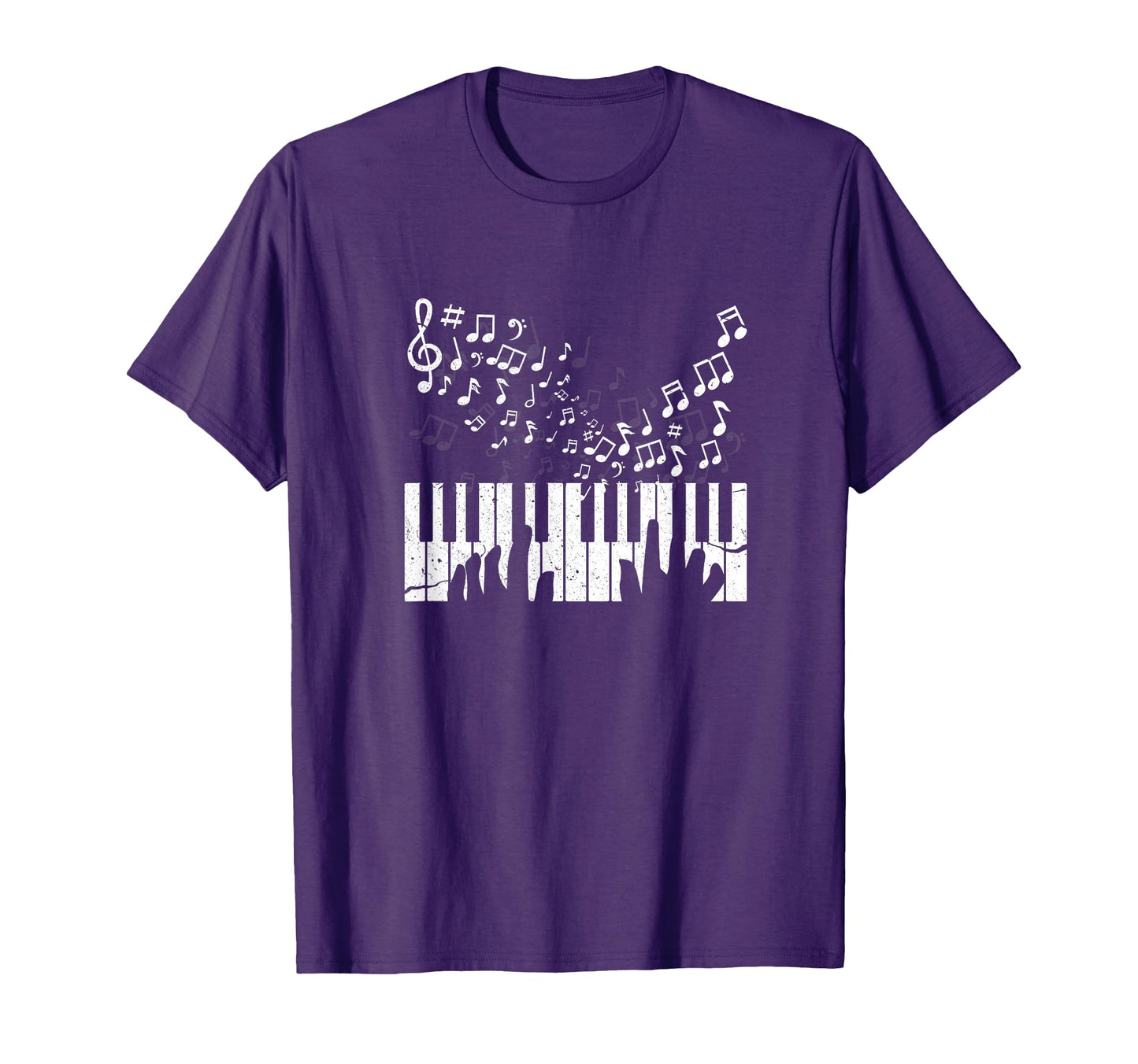Keyboard Pianist Musician Piano T-Shirt - Casual Everyday Wear for Adults - T-Shirt, Sweatshirt, Hoodie