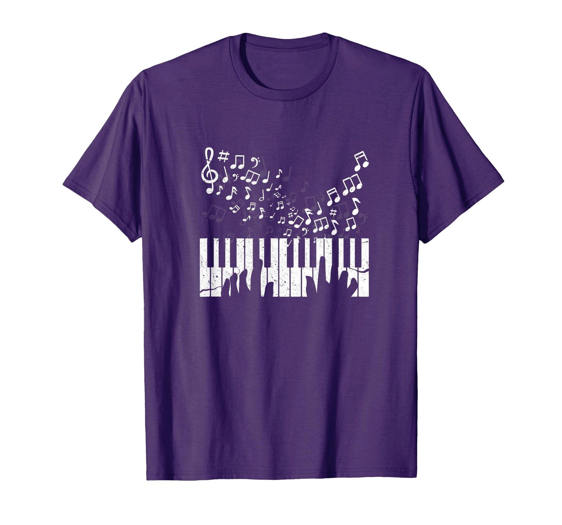 Keyboard Pianist Musician Piano T-Shirt - Casual Everyday Wear for Adults - T-Shirt, Sweatshirt, Hoodie