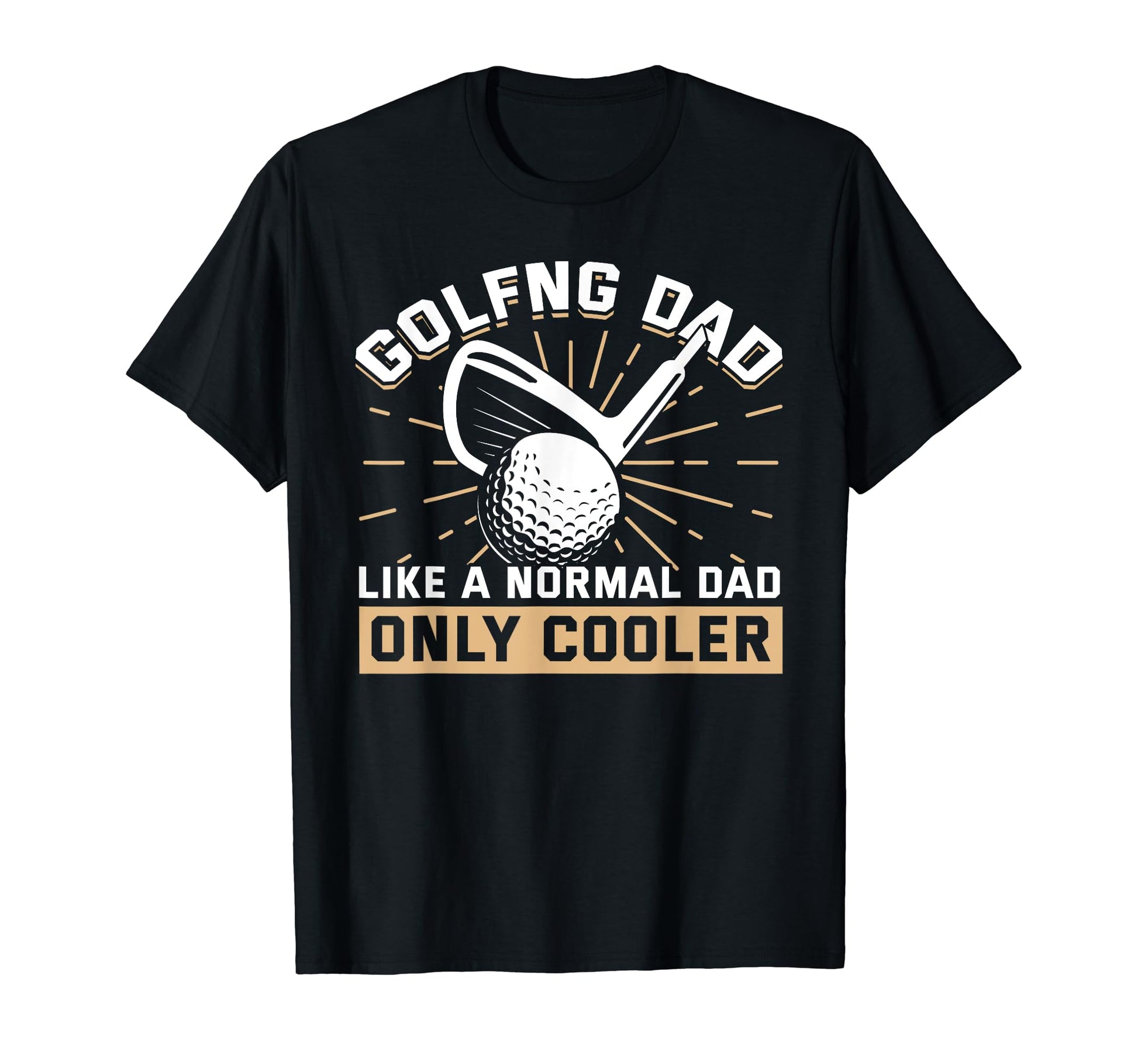 Golfing Golf Player Coach Father Golfer T-Shirt - Minimalist Print Unisex - T-Shirt, Sweatshirt, Hoodie