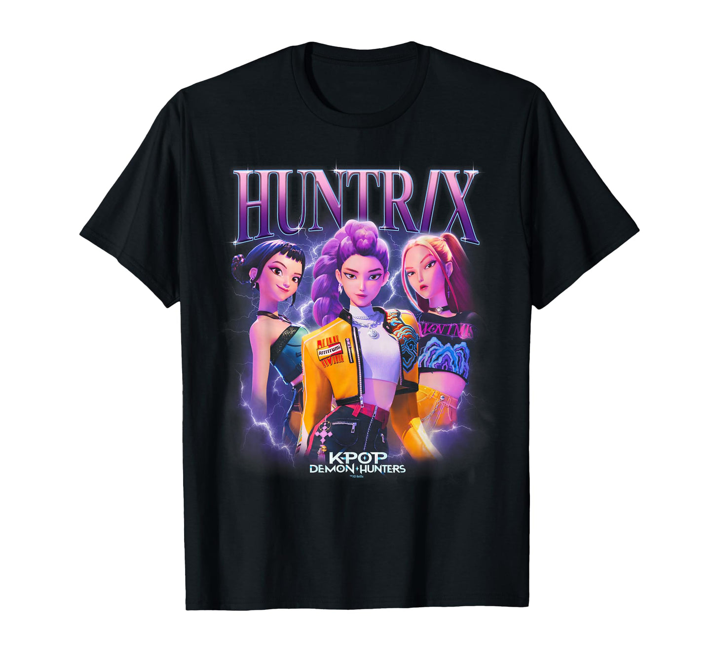 Kpop Demon Hunters Huntr X T-Shirt - Minimalist Print for Adults - T-Shirt, Sweatshirt, Hoodie
