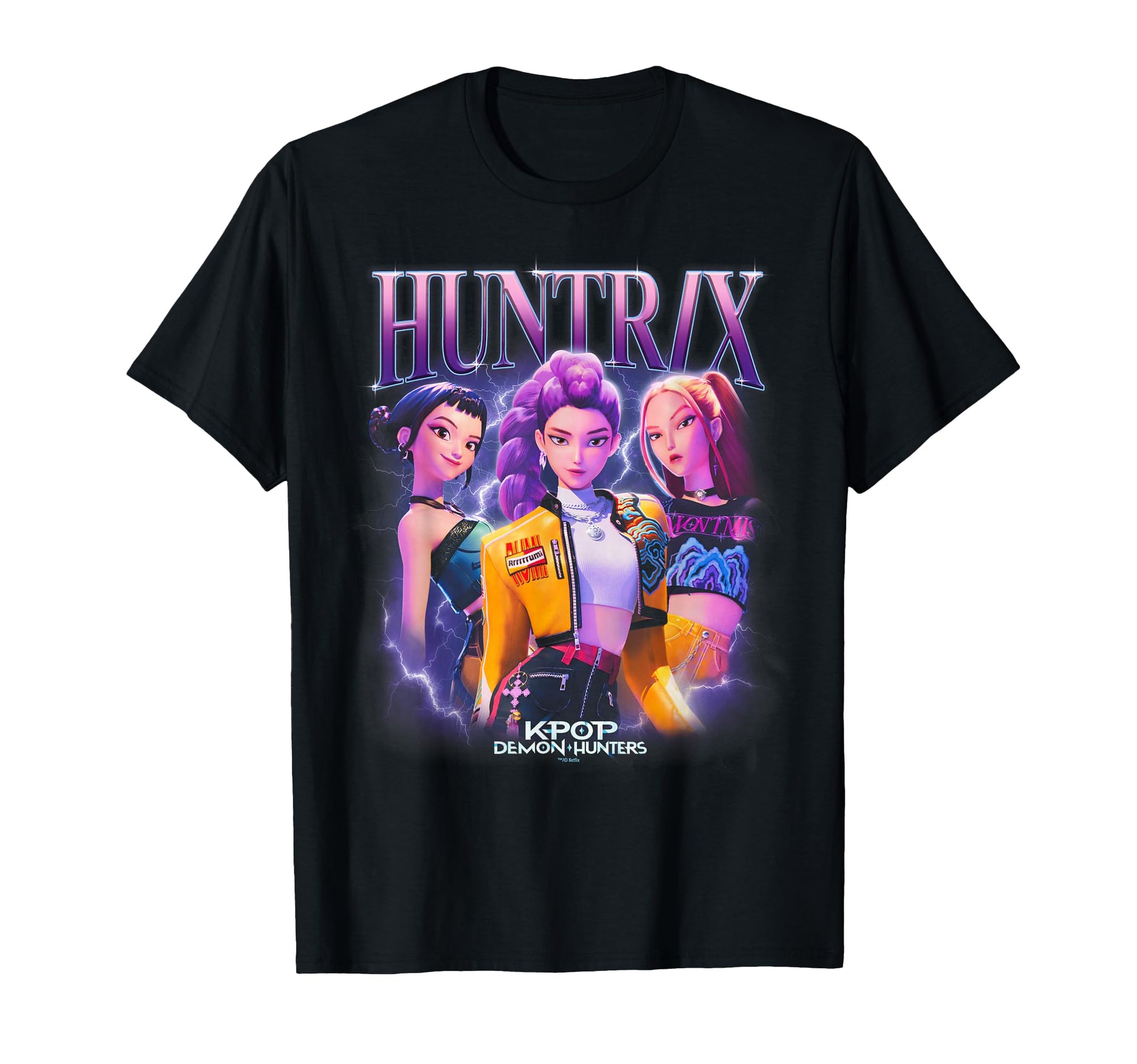 Kpop Demon Hunters Huntr X T-Shirt - Minimalist Print for Adults - T-Shirt, Sweatshirt, Hoodie