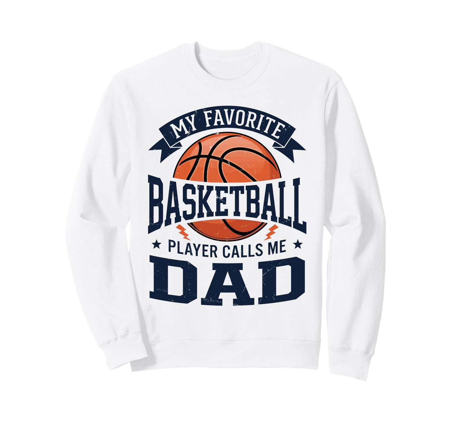 My Favorite Basketball Player Sweatshirt - Minimalist Print for Adults - T-Shirt, Sweatshirt, Hoodie