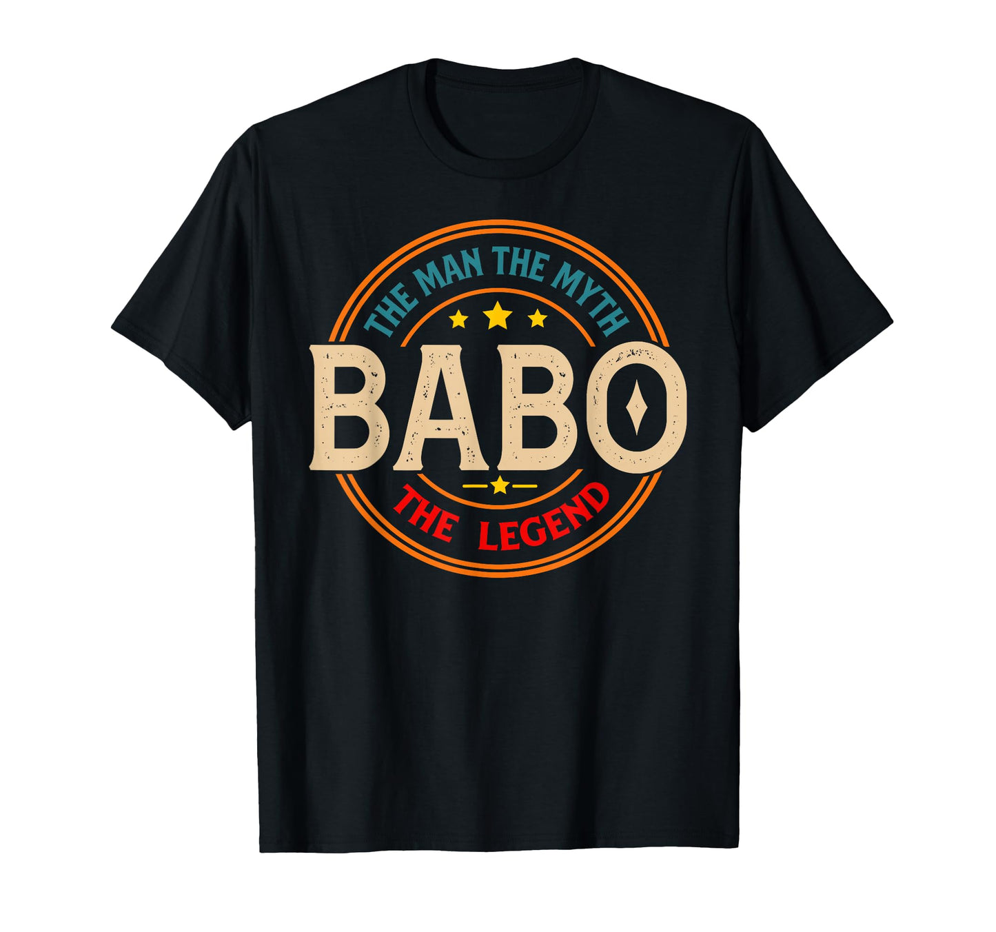 Babo Legend Funny Babo Fathers Day T-Shirt - Minimalist Print for Adults - T-Shirt, Sweatshirt, Hoodie
