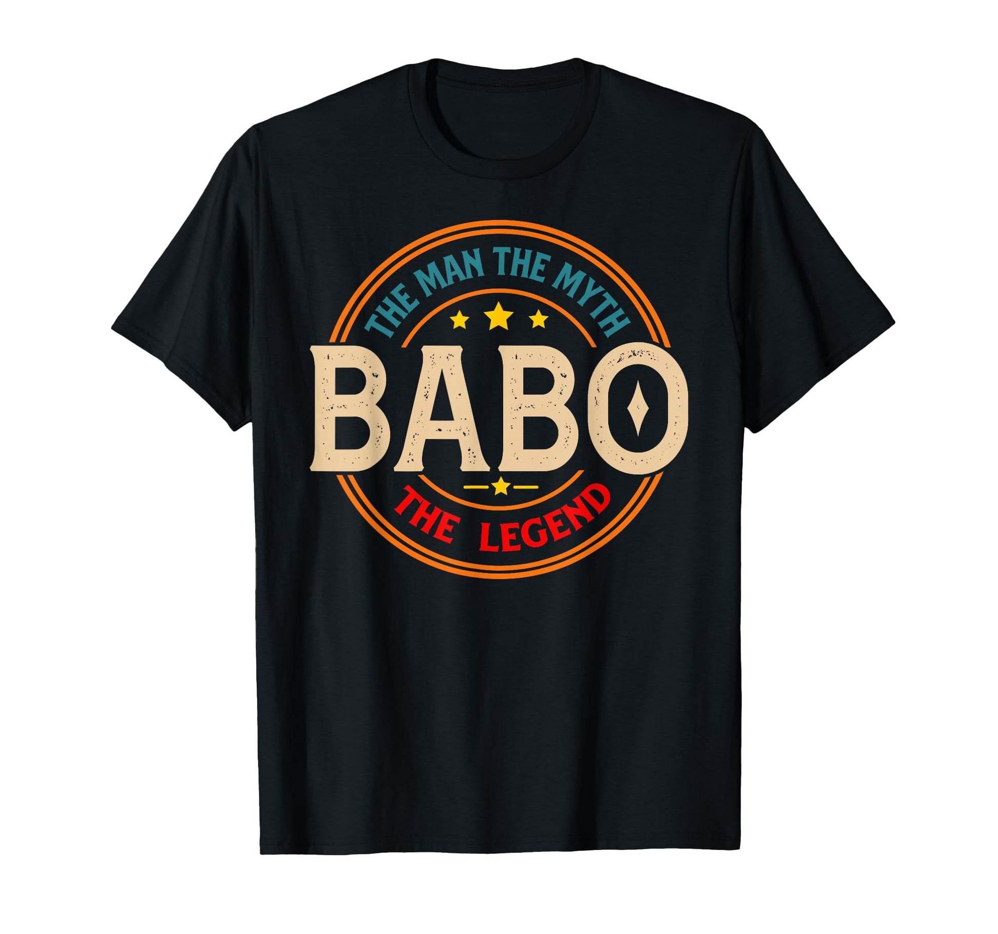 Babo Legend Funny Babo Fathers Day T-Shirt - Minimalist Print for Adults - T-Shirt, Sweatshirt, Hoodie