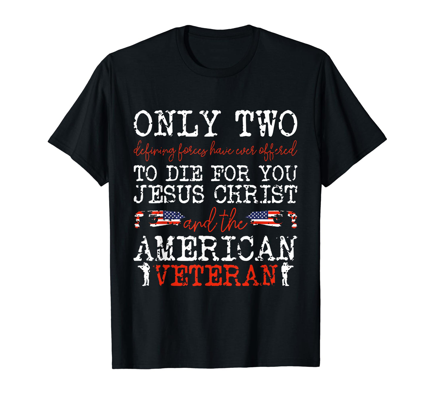 Veterans Day Usa Flag Patriotic Army T-Shirt - Fun Novelty Design Unisex - T-Shirt, Sweatshirt, Hoodie
