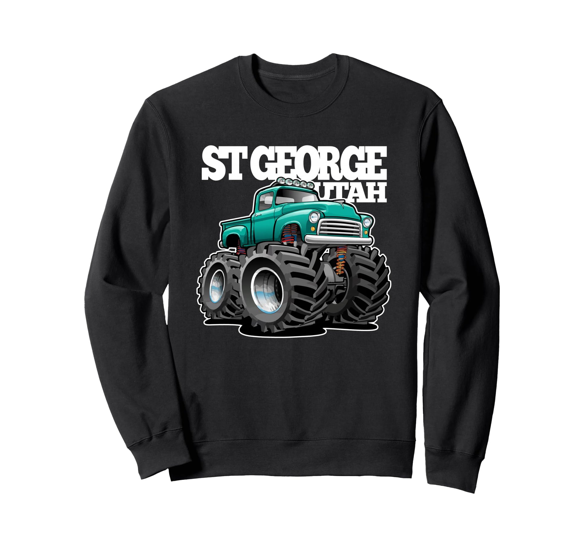 St George Utah Offroad 4X4 Pick Sweatshirt - Aesthetic Graphic Men Women - T-Shirt, Sweatshirt, Hoodie