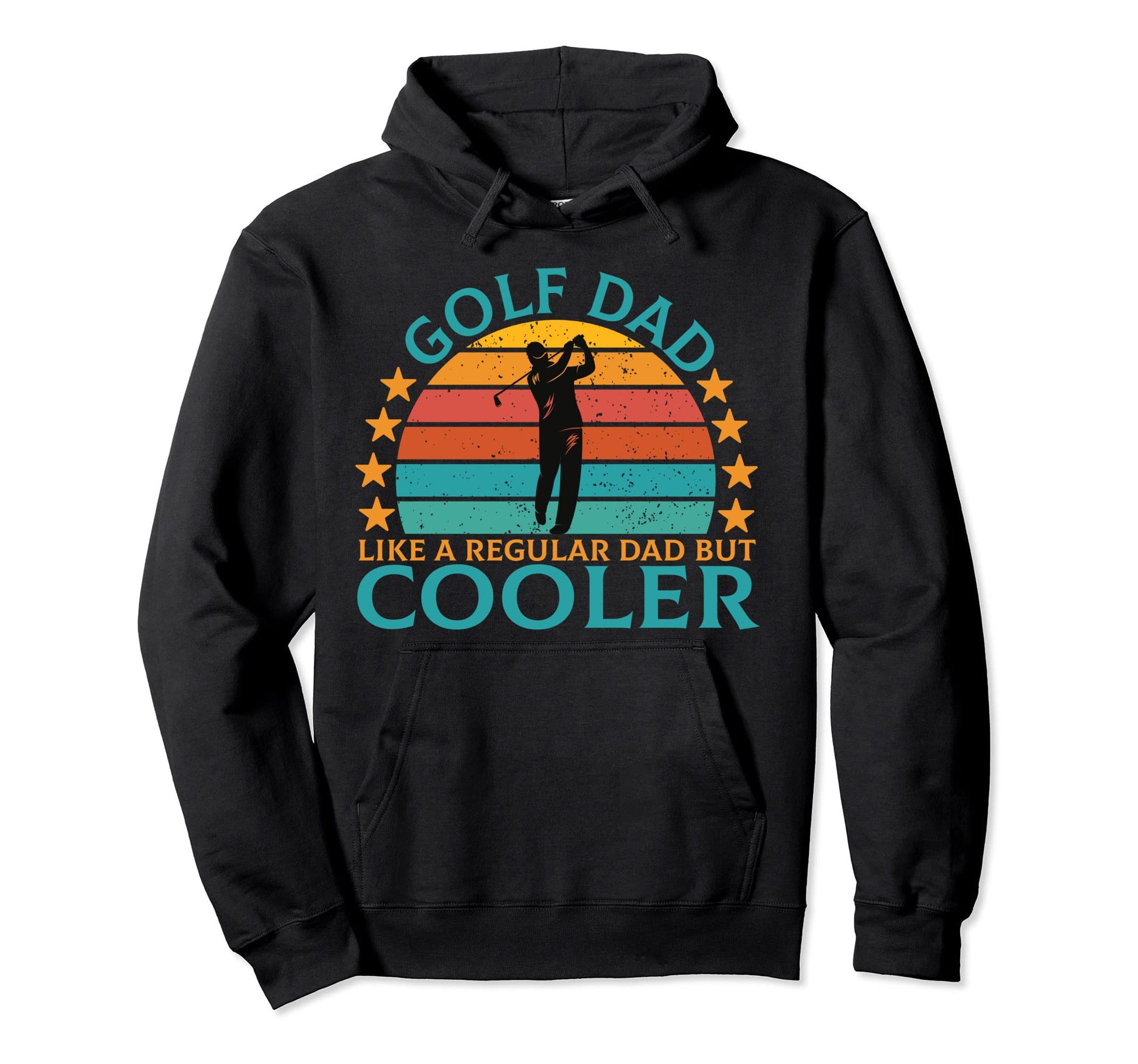 Golf Player Dad Golfing Golfer Hoodie - Casual Everyday Wear for Adults - T-Shirt, Sweatshirt, Hoodie