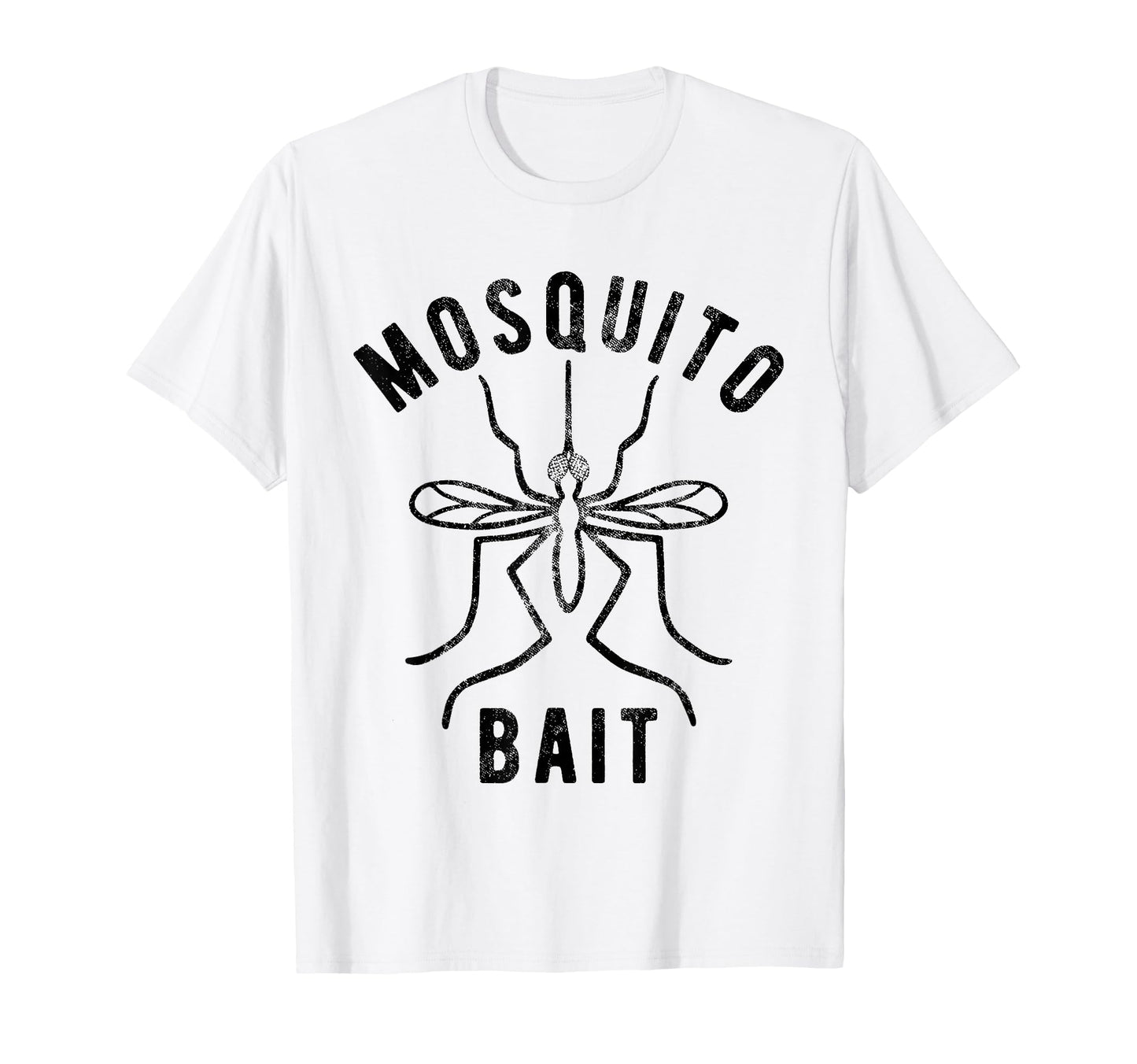 Mosquito Bait Funny Camping Hiking T-Shirt - Custom Art Print for Adults - T-Shirt, Sweatshirt, Hoodie