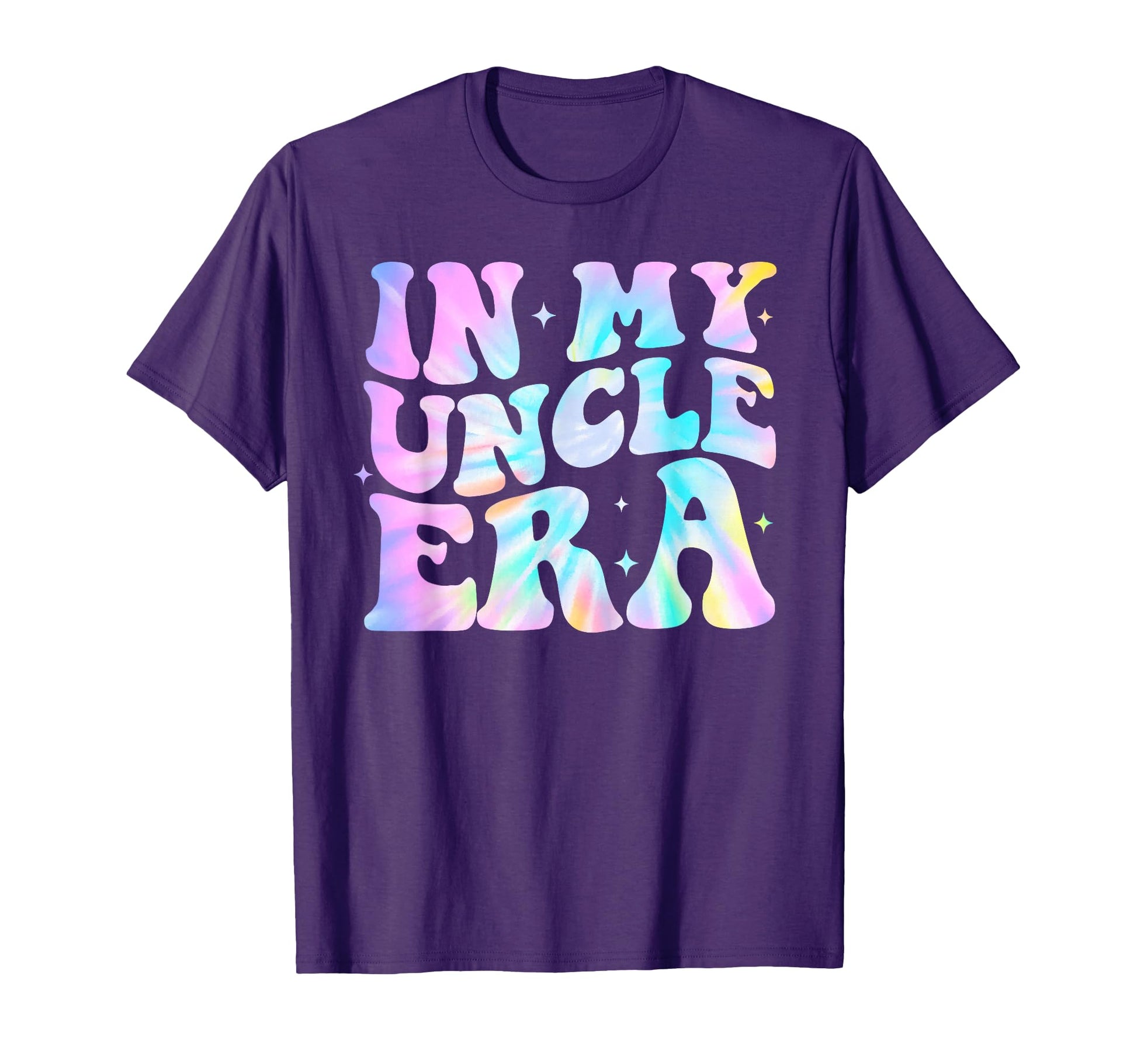 Funny My Uncle Era Lover Tie Dye T-Shirt - Minimalist Print Men Women - T-Shirt, Sweatshirt, Hoodie