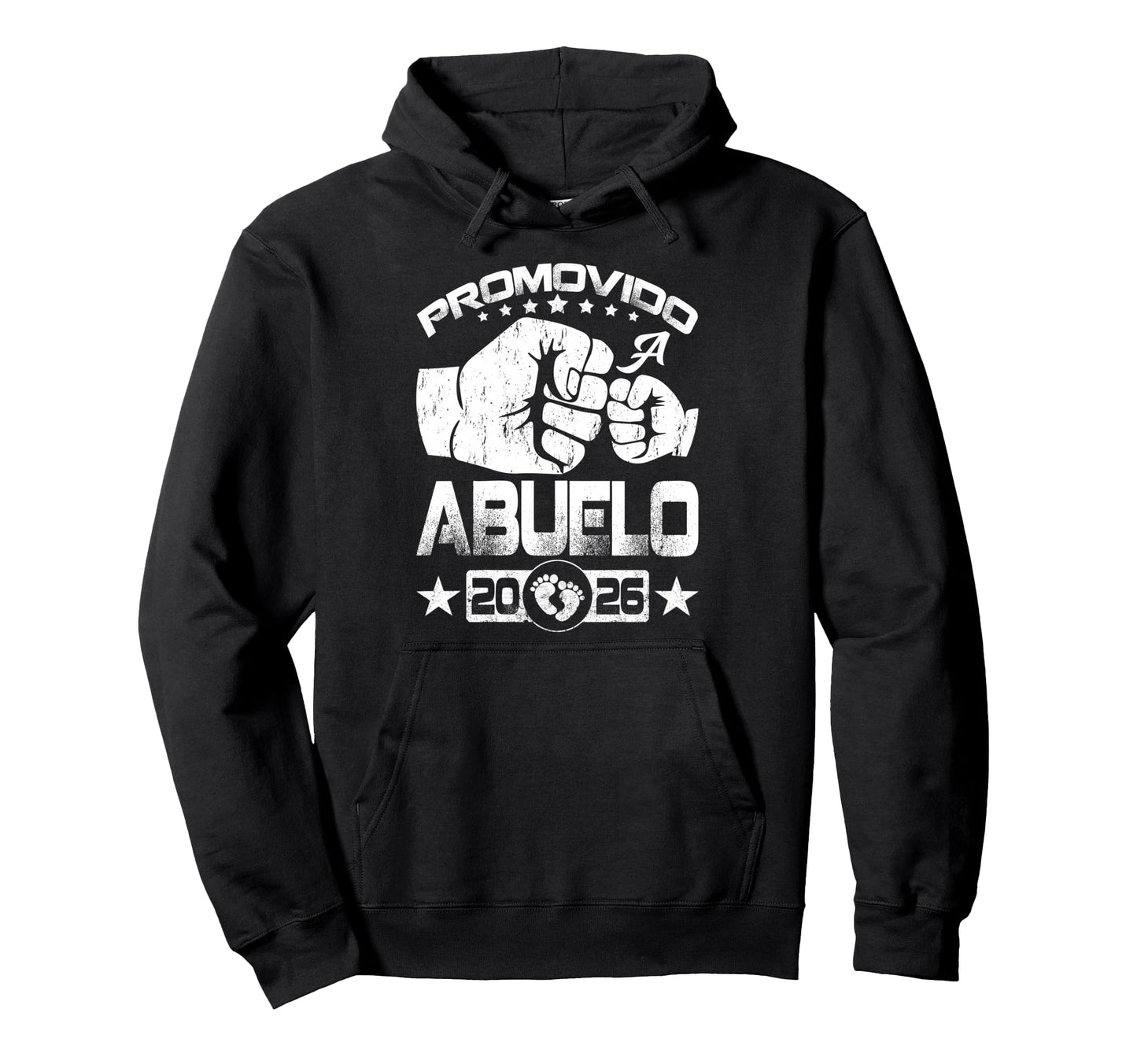 Promovido Abuelo 2026 Spanish Grandpa Hoodie - Unique Graphic Unisex - T-Shirt, Sweatshirt, Hoodie