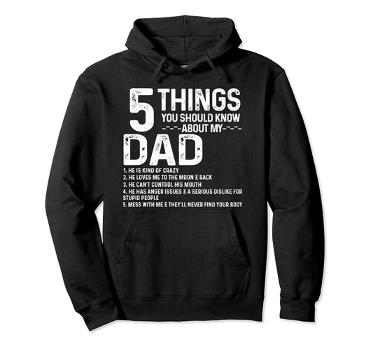 5 Things You Should Know About My Hoodie - Aesthetic Graphic for Adults - T-Shirt, Sweatshirt, Hoodie