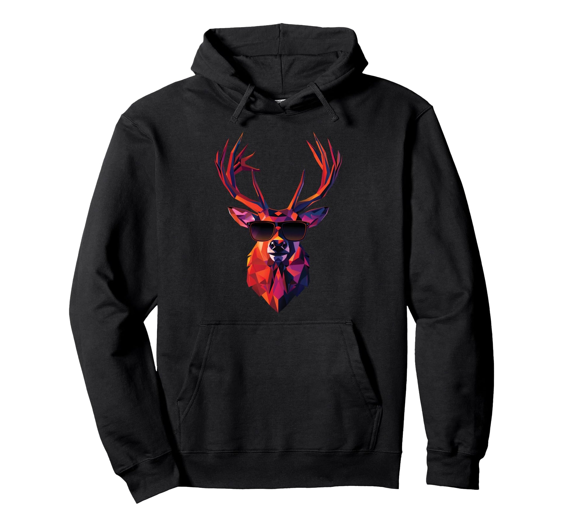 Elk Dad Mom Sunglasses Elk Hoodie - Unique Graphic Men Women - T-Shirt, Sweatshirt, Hoodie