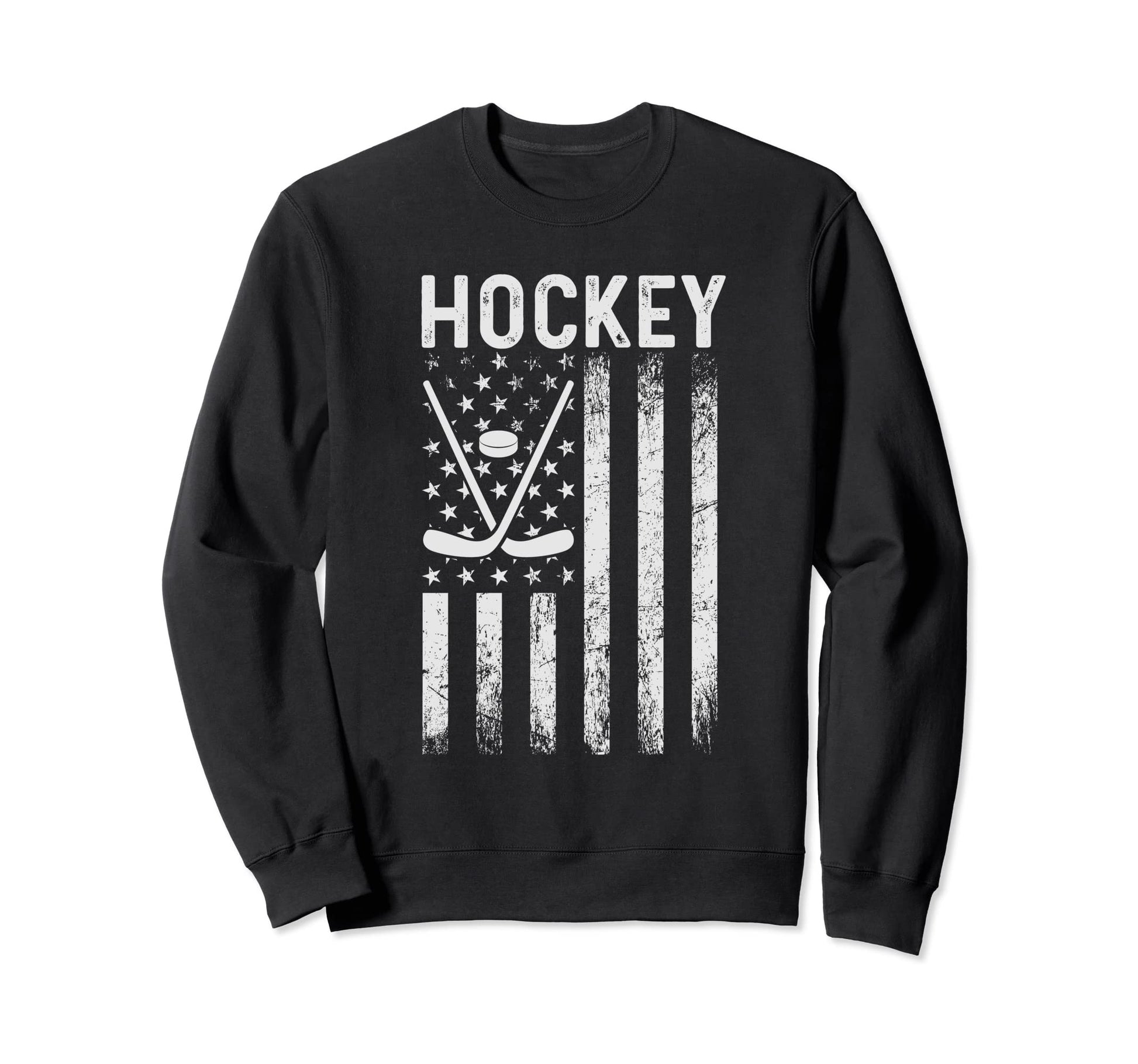 Us Ice Hockey Usa Practice Flag Sweatshirt - Streetwear Style for Adults - T-Shirt, Sweatshirt, Hoodie