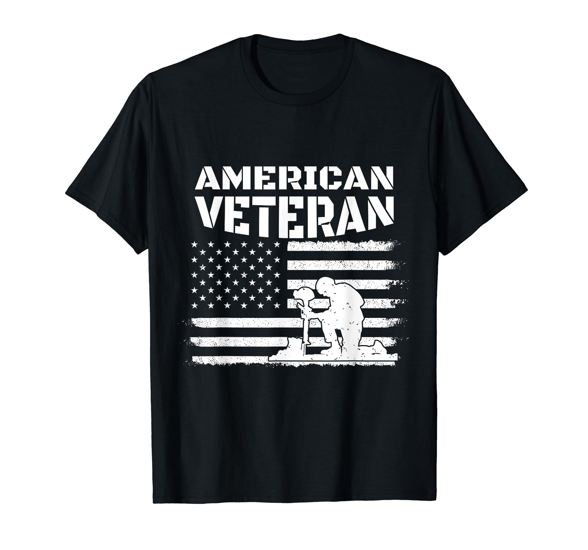 Veterans Day Usa Flag Patriotic Army T-Shirt - Novelty Apparel for Adults - T-Shirt, Sweatshirt, Hoodie