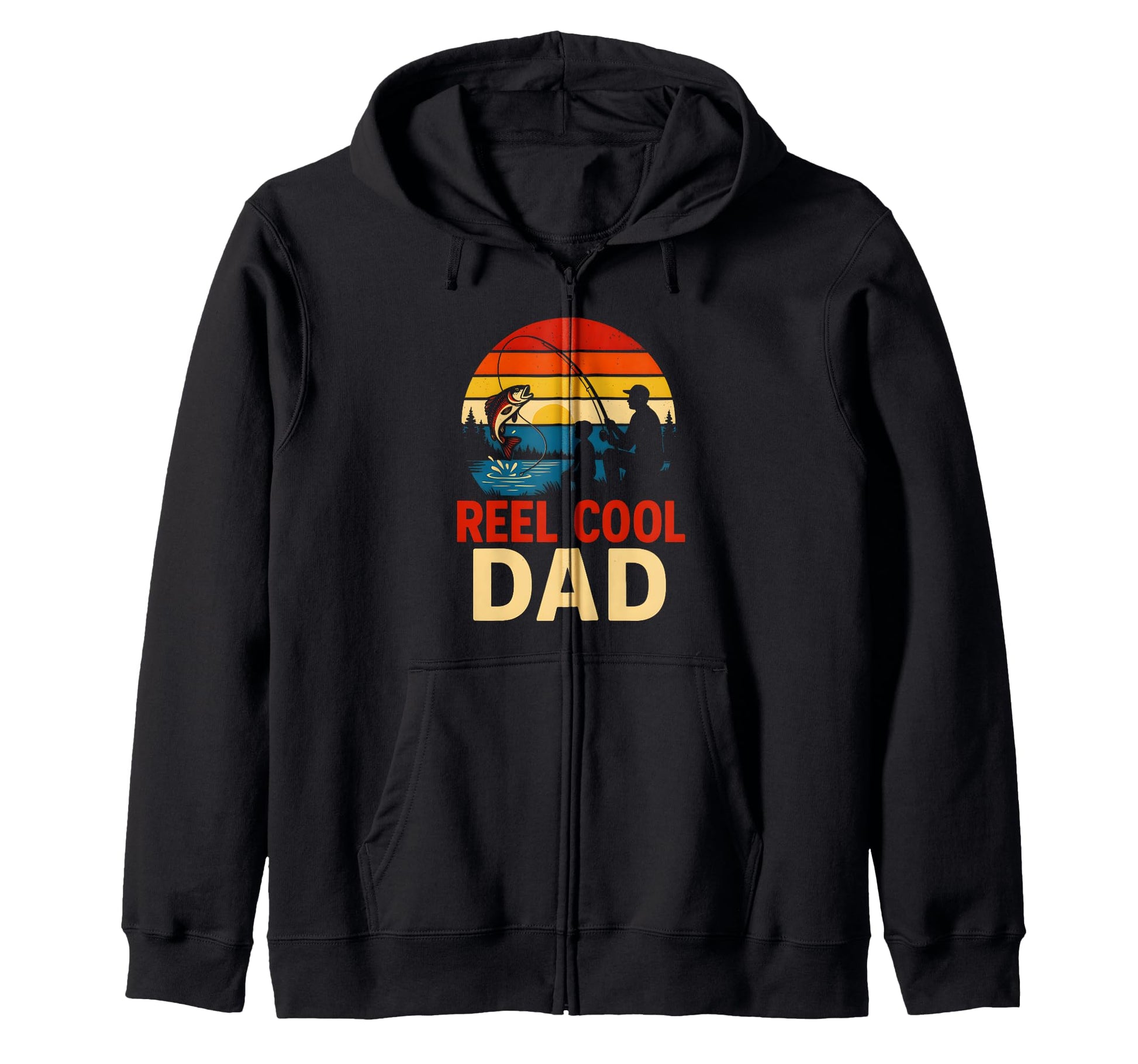 Papas Pride Fathers Day And Fishing T-Shirt - Trendy Graphic Men Women - T-Shirt, Sweatshirt, Hoodie