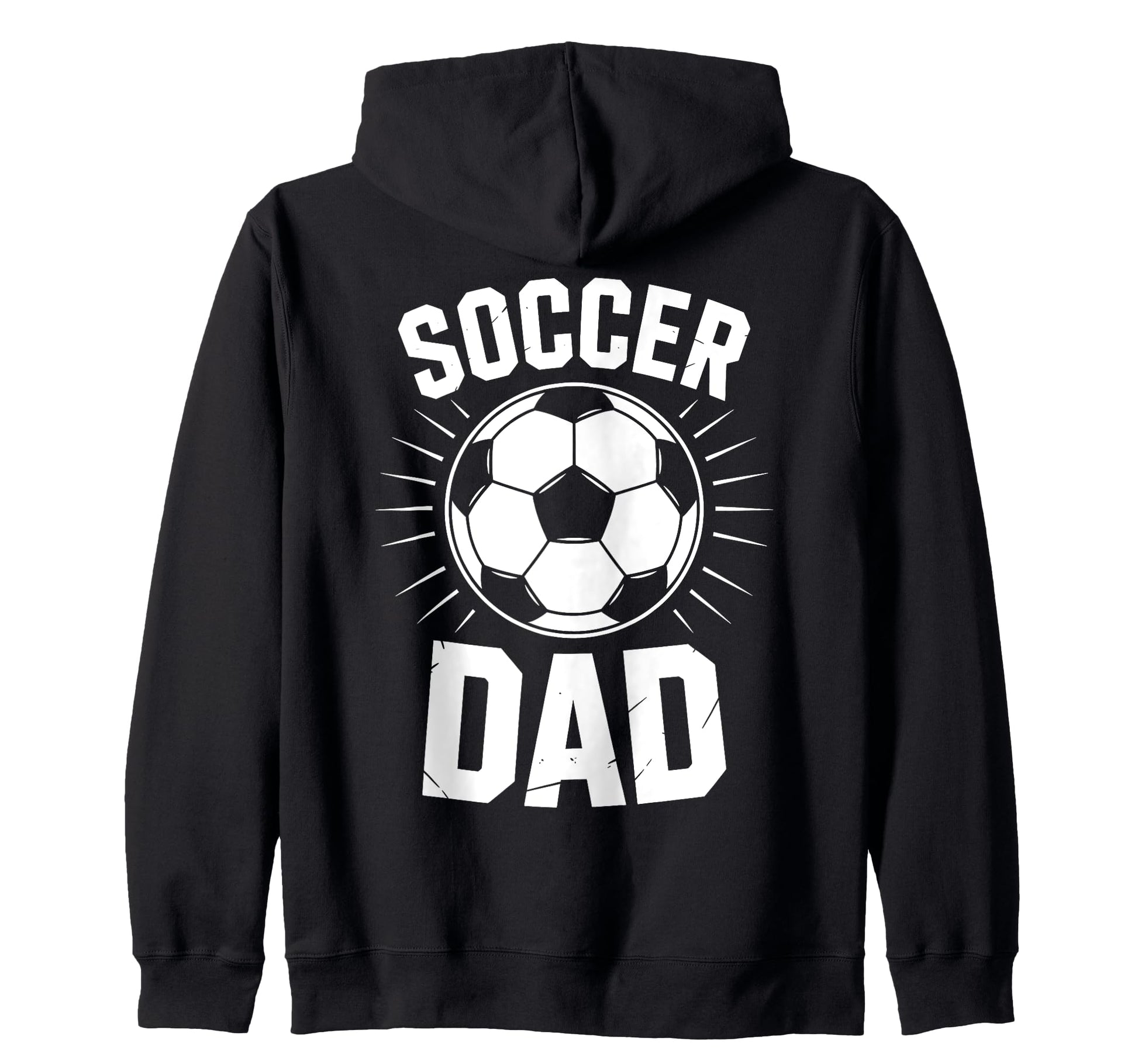 Funny Soccer Dad Soccer Player Designs Hoodie - Custom Art Print for Adults - T-Shirt, Sweatshirt, Hoodie