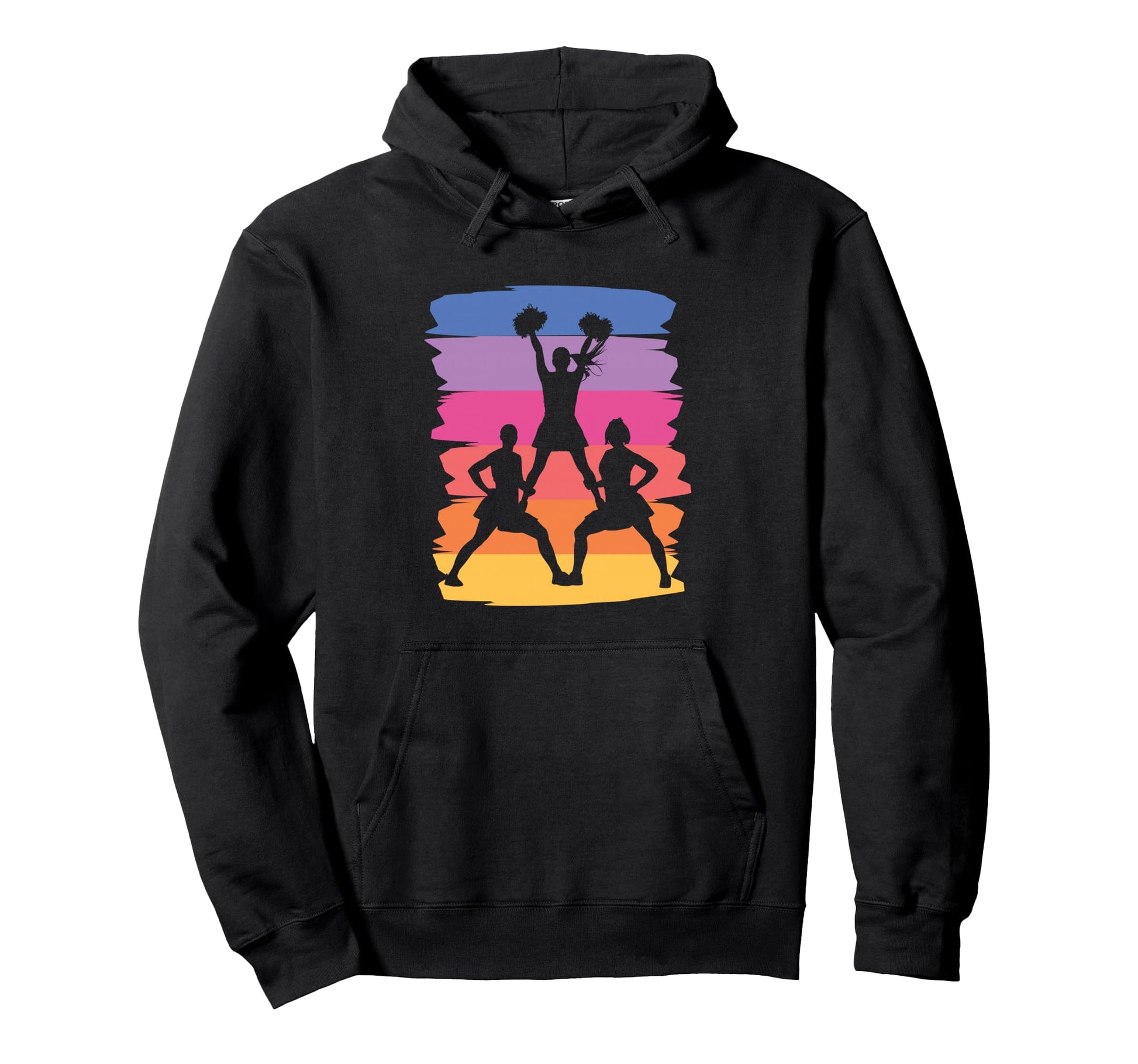 Cheerleader Team Cheer Mom Love Hoodie - Casual Everyday Wear for Adults - T-Shirt, Sweatshirt, Hoodie