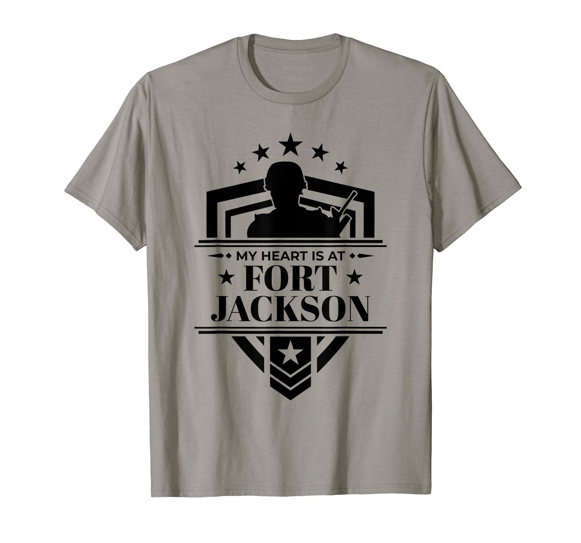 Fort Jackson Military Wife Husband T-Shirt - Custom Art Print for Adults - T-Shirt, Sweatshirt, Hoodie