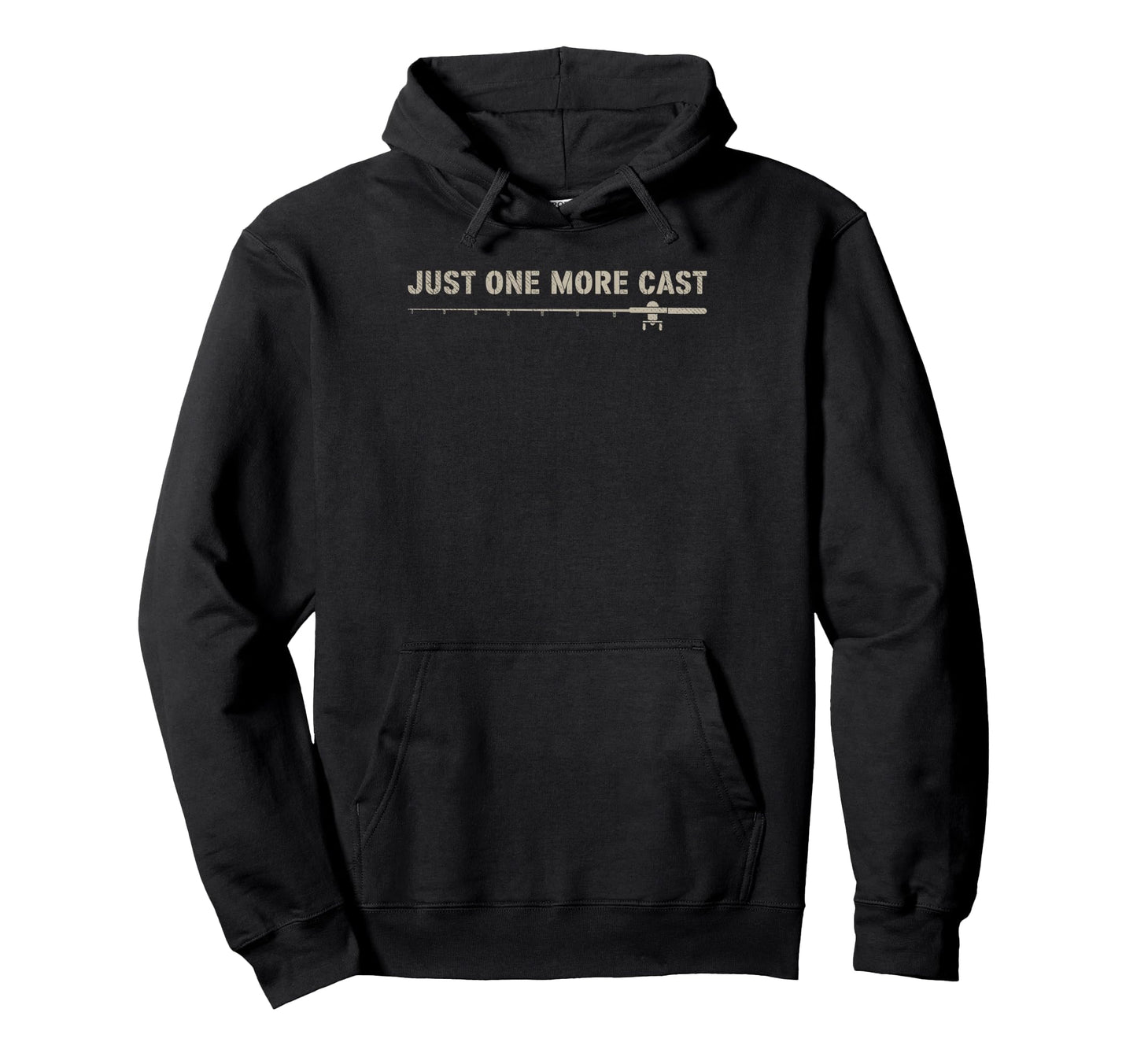 Just One More Cast I Promise Fishing Hoodie - Unique Graphic for Adults - T-Shirt, Sweatshirt, Hoodie